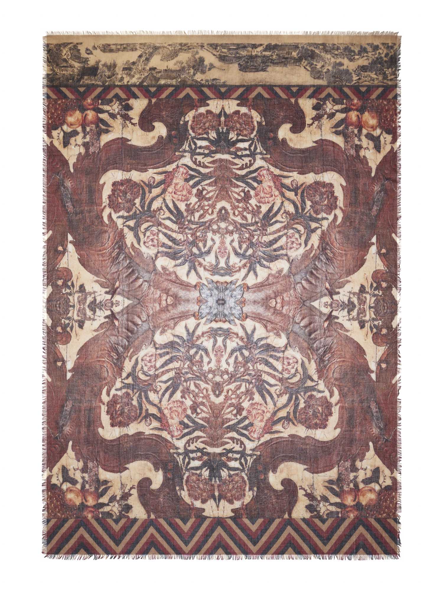 Pierre Louis Mascia Multicolor Fashion Scarf for Men