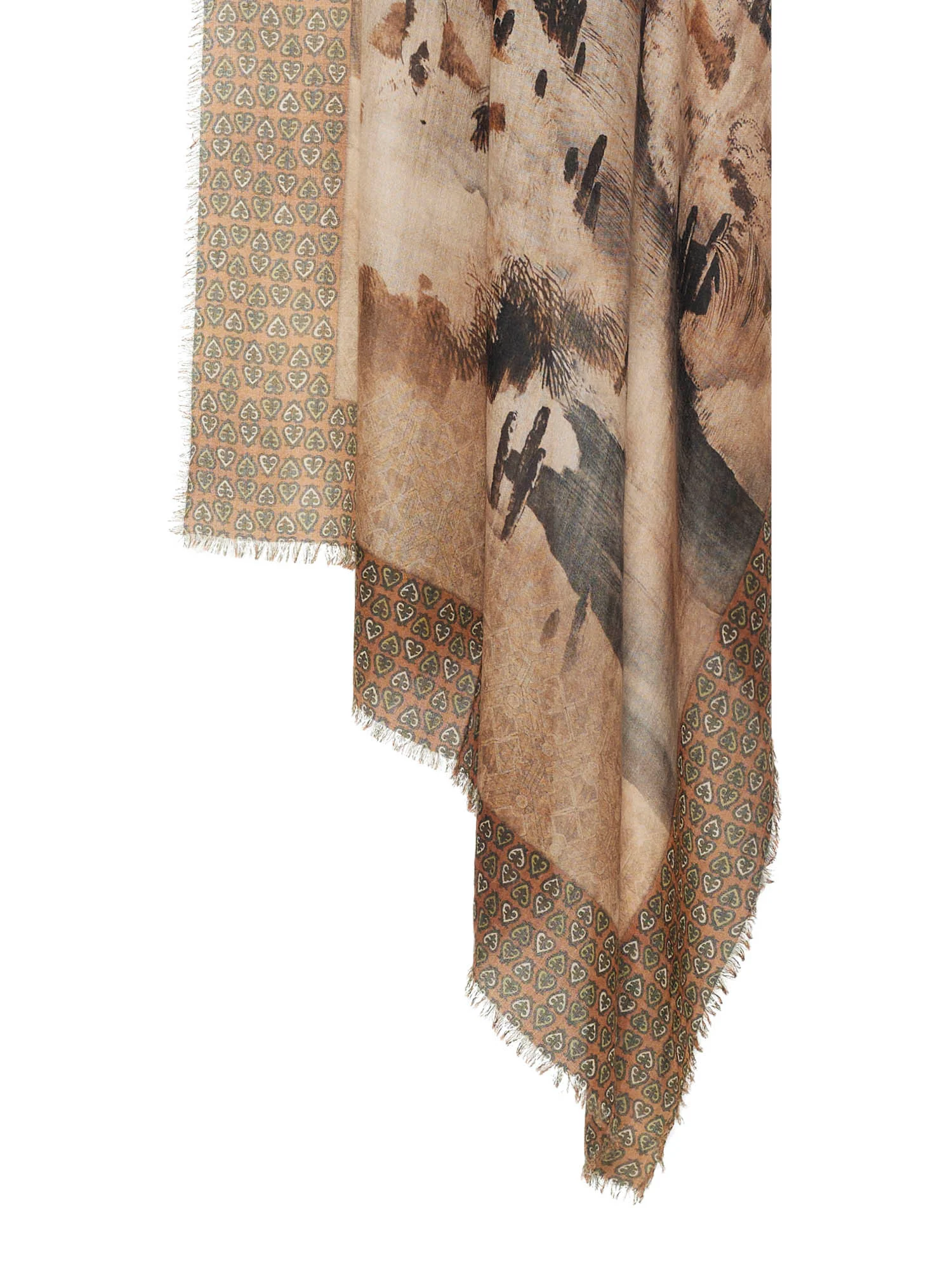 Pierre Louis Mascia Multicolor Men's Scarf - FW25 Collection - Image 2