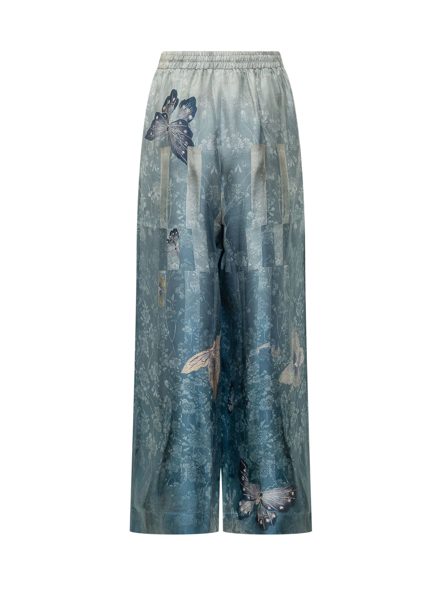 Pierre Louis Mascia Wide-Leg Paint Trousers - Image 2