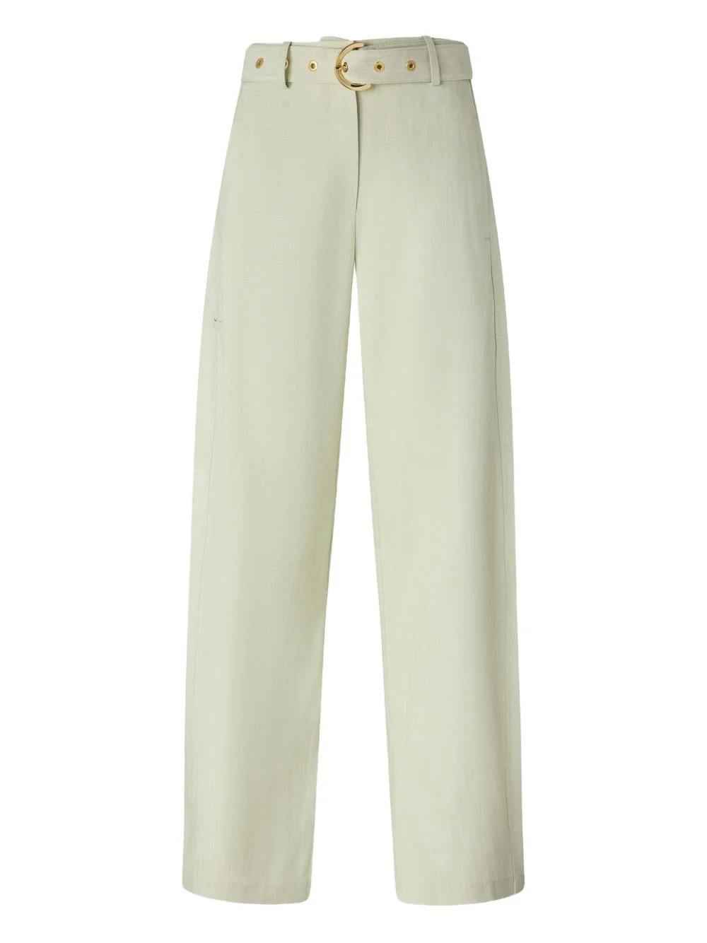 Pinko Aquamarine Belted Trouser with Welt Pocket