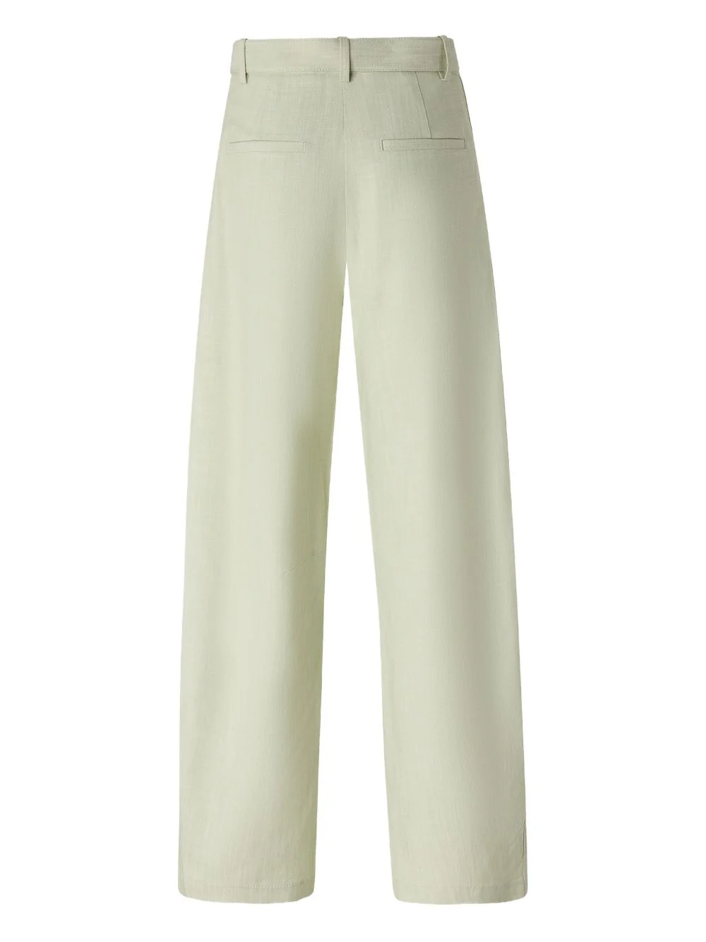 Pinko Aquamarine Belted Trouser with Welt Pocket - Image 2