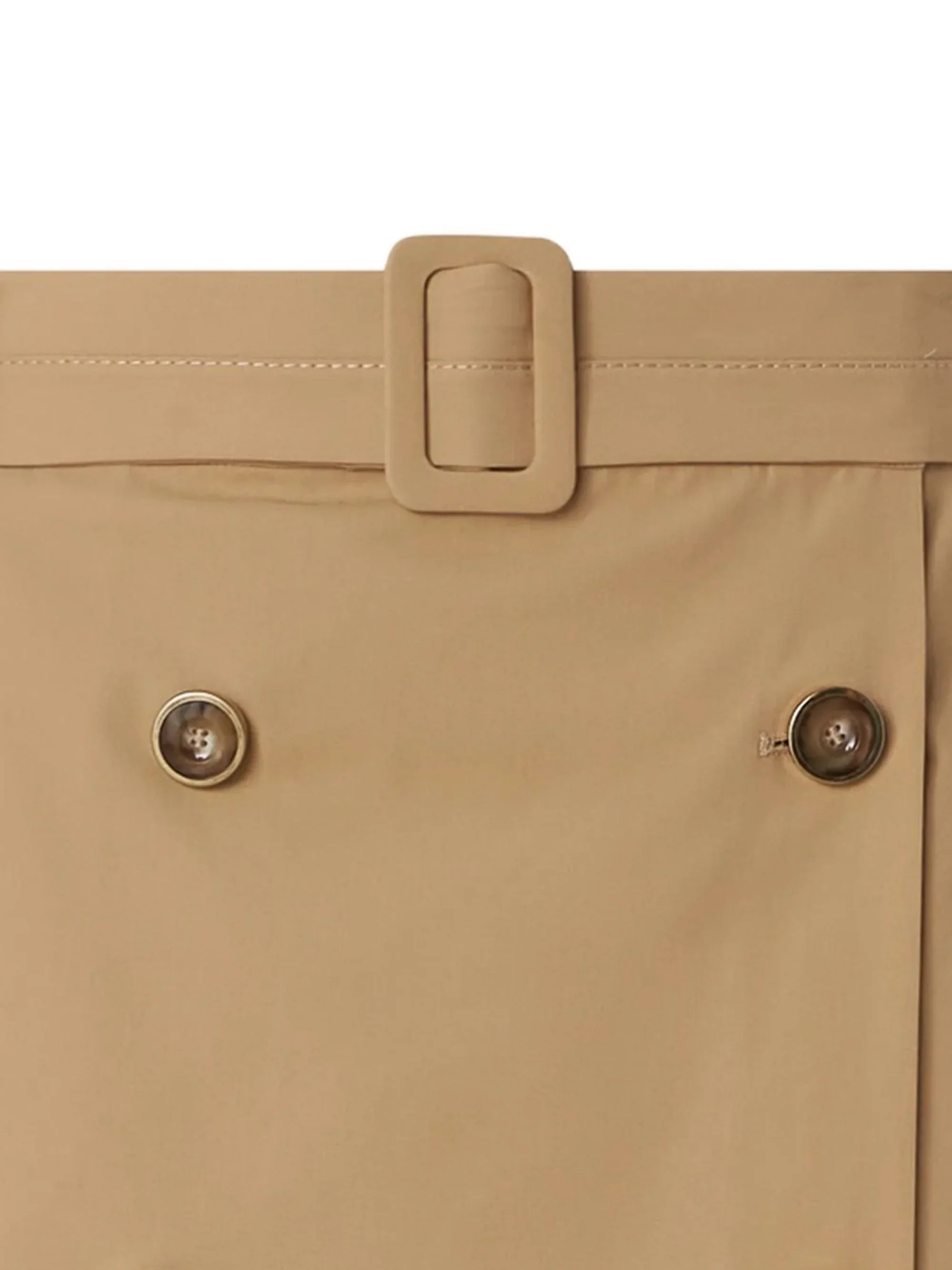 Pinko BUTTONED MINI SKIRT with BELT - Image 3