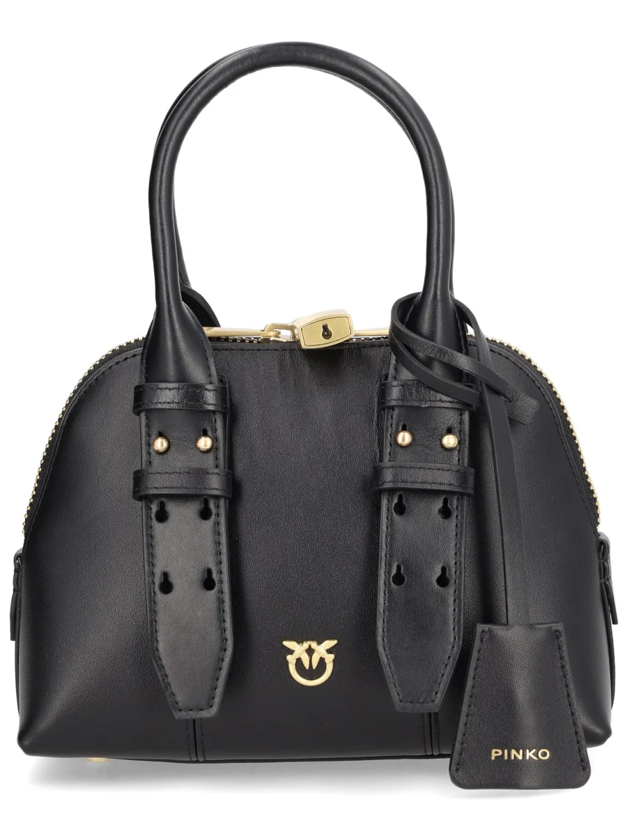 Pinko Chic Mini Bowling Handbag