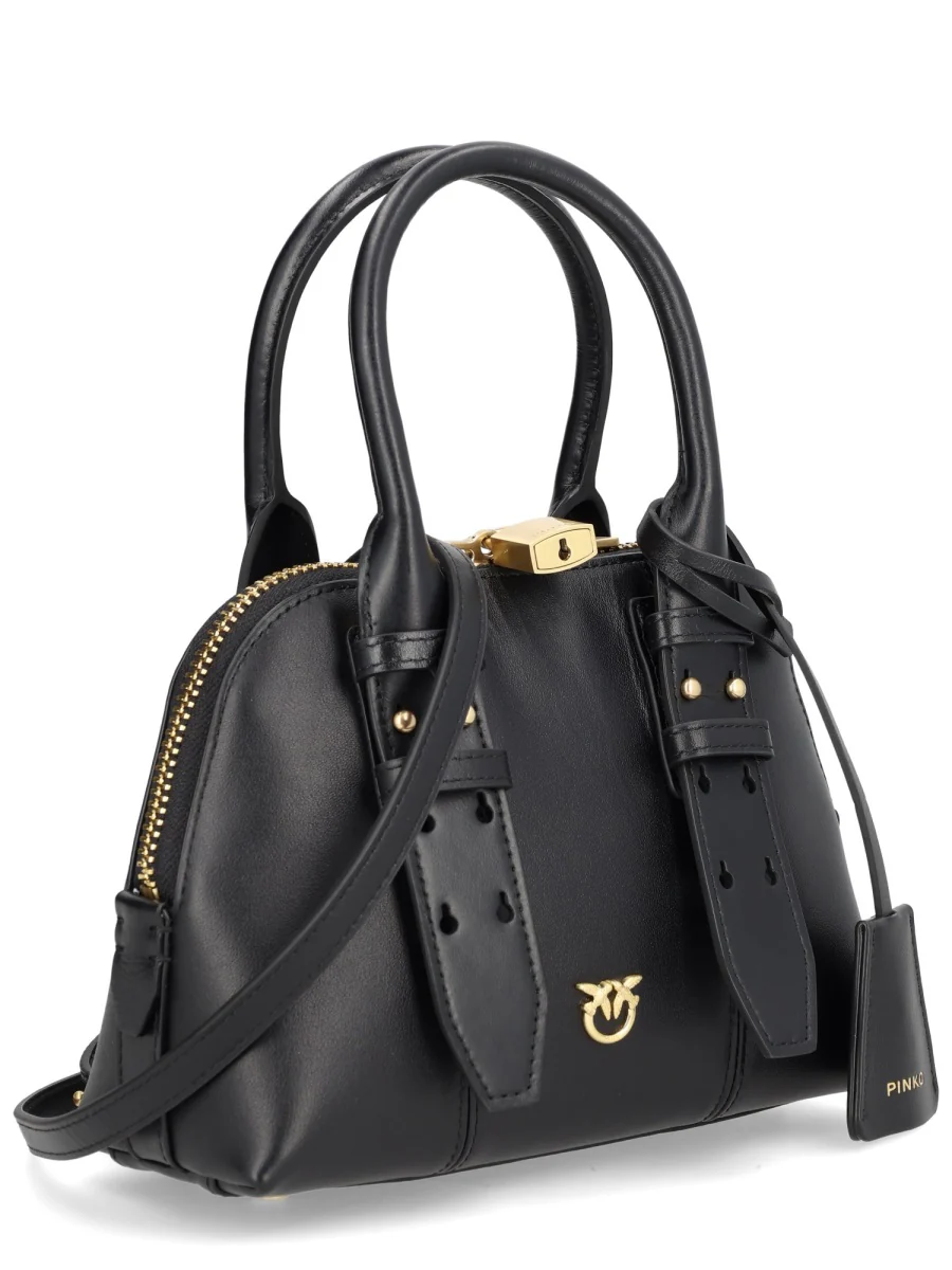 Pinko Chic Mini Bowling Handbag - Image 3