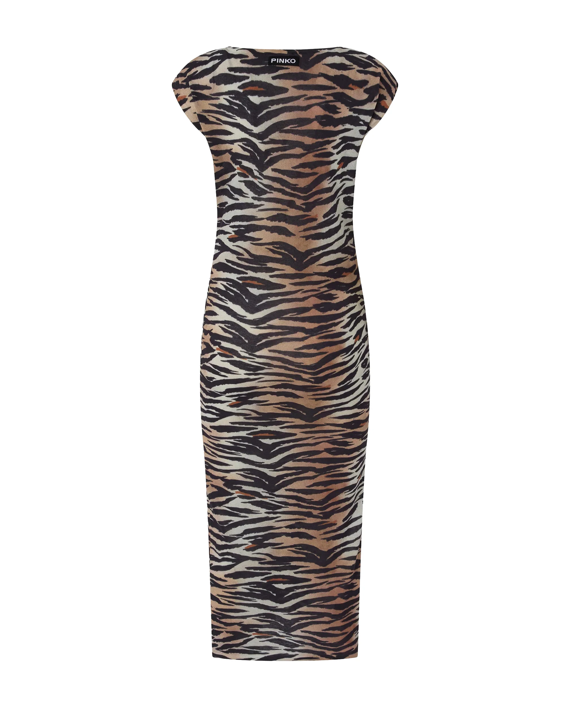 Pinko Chic Multi-Pattern Mini Dress for Women - SS26 Edition - Image 2