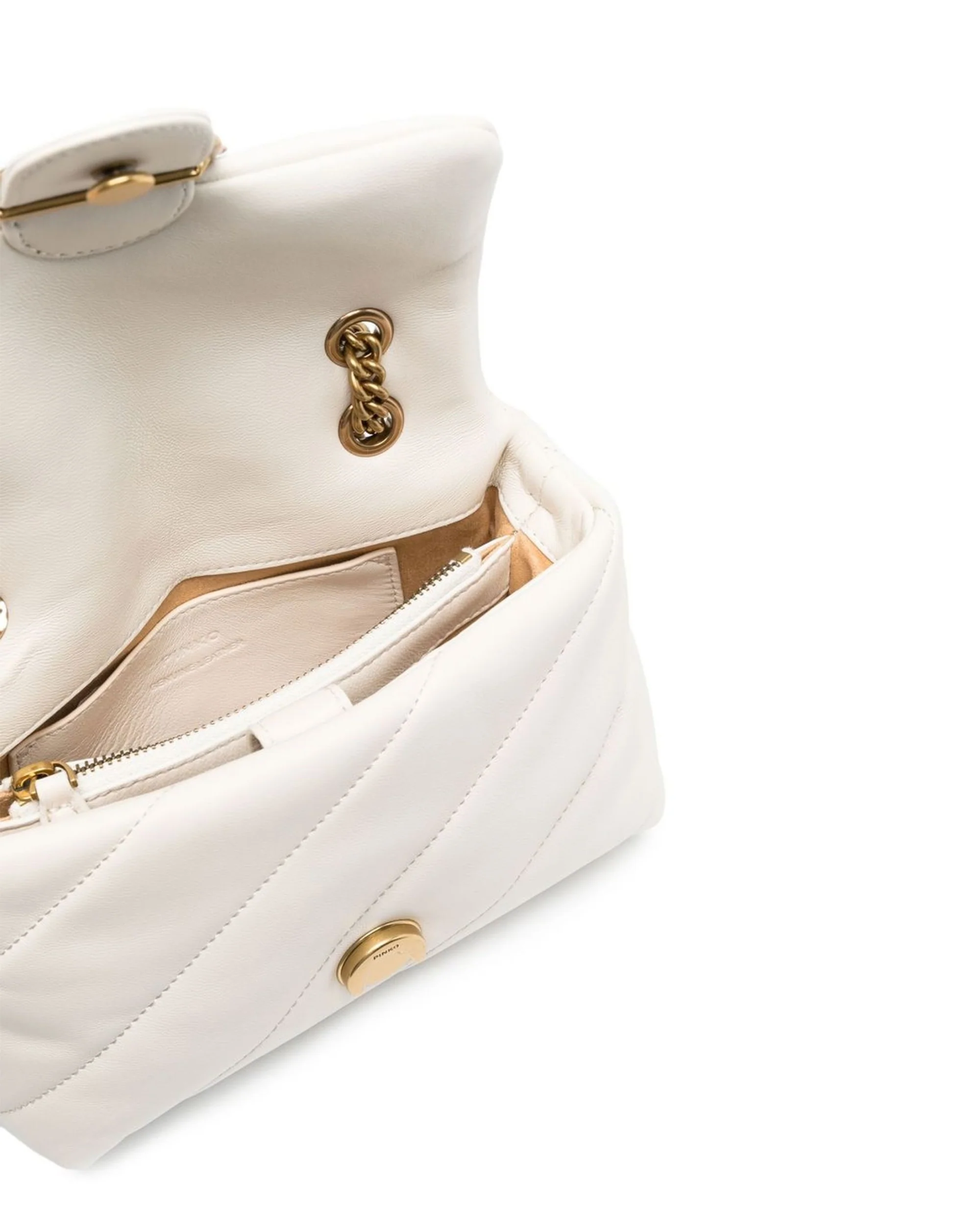 Pinko Elegant Mini Bag for Women - Antique Gold Accents - Image 4