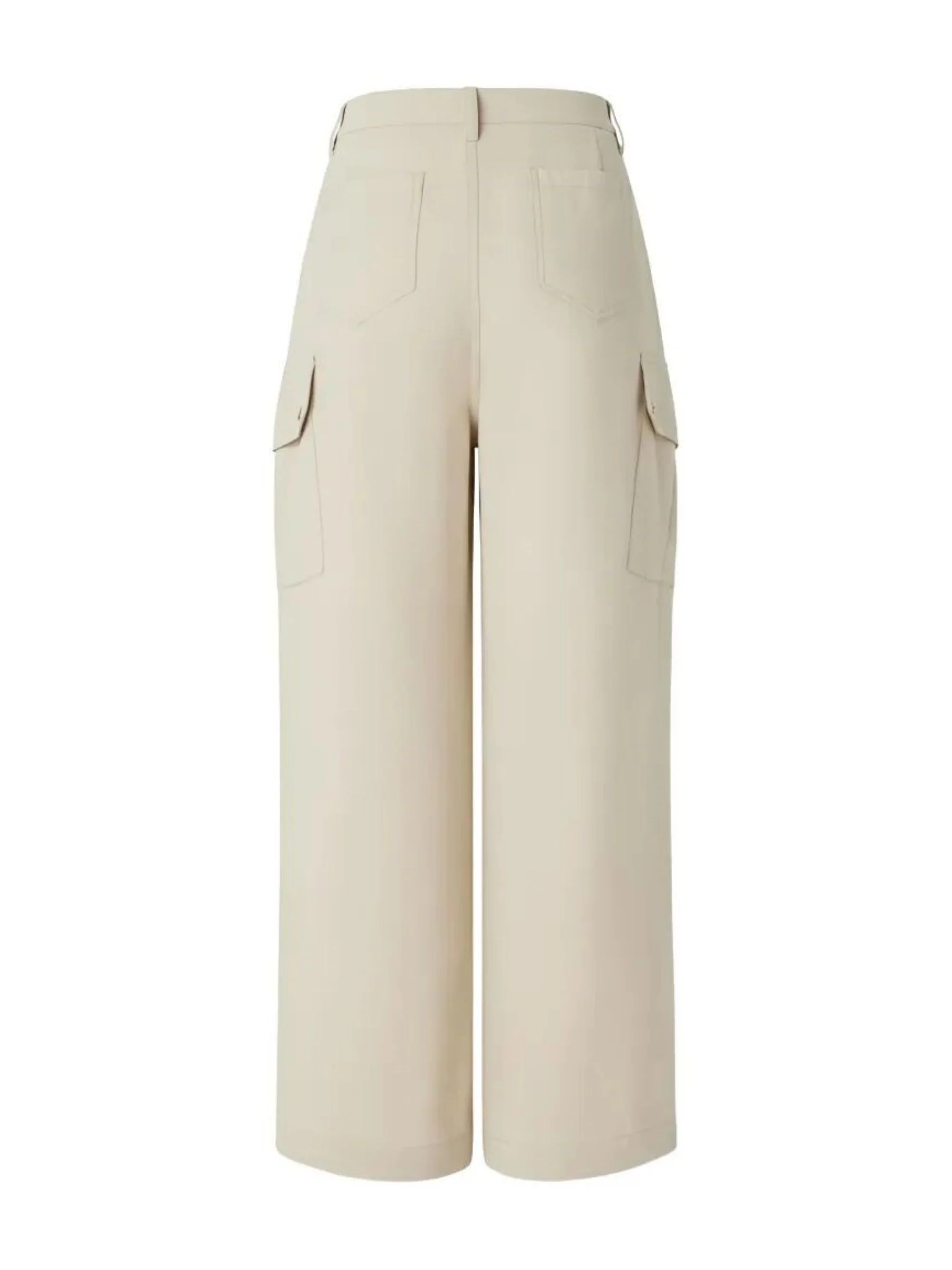 Pinko Flowing Cotton Trousers - Image 2