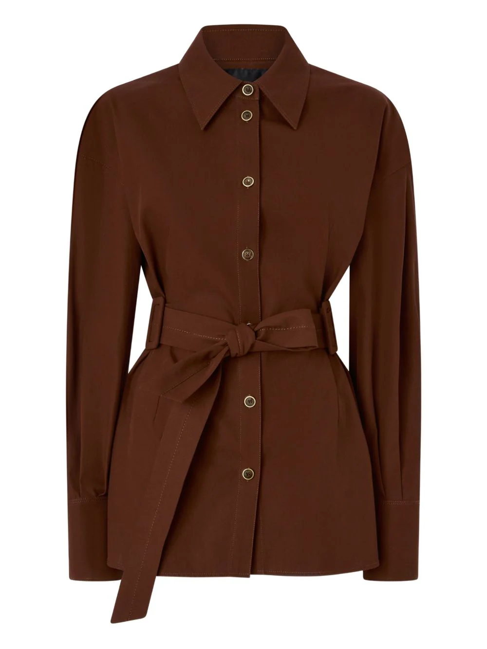 Pinko Giacca in Cotone Con Cintura