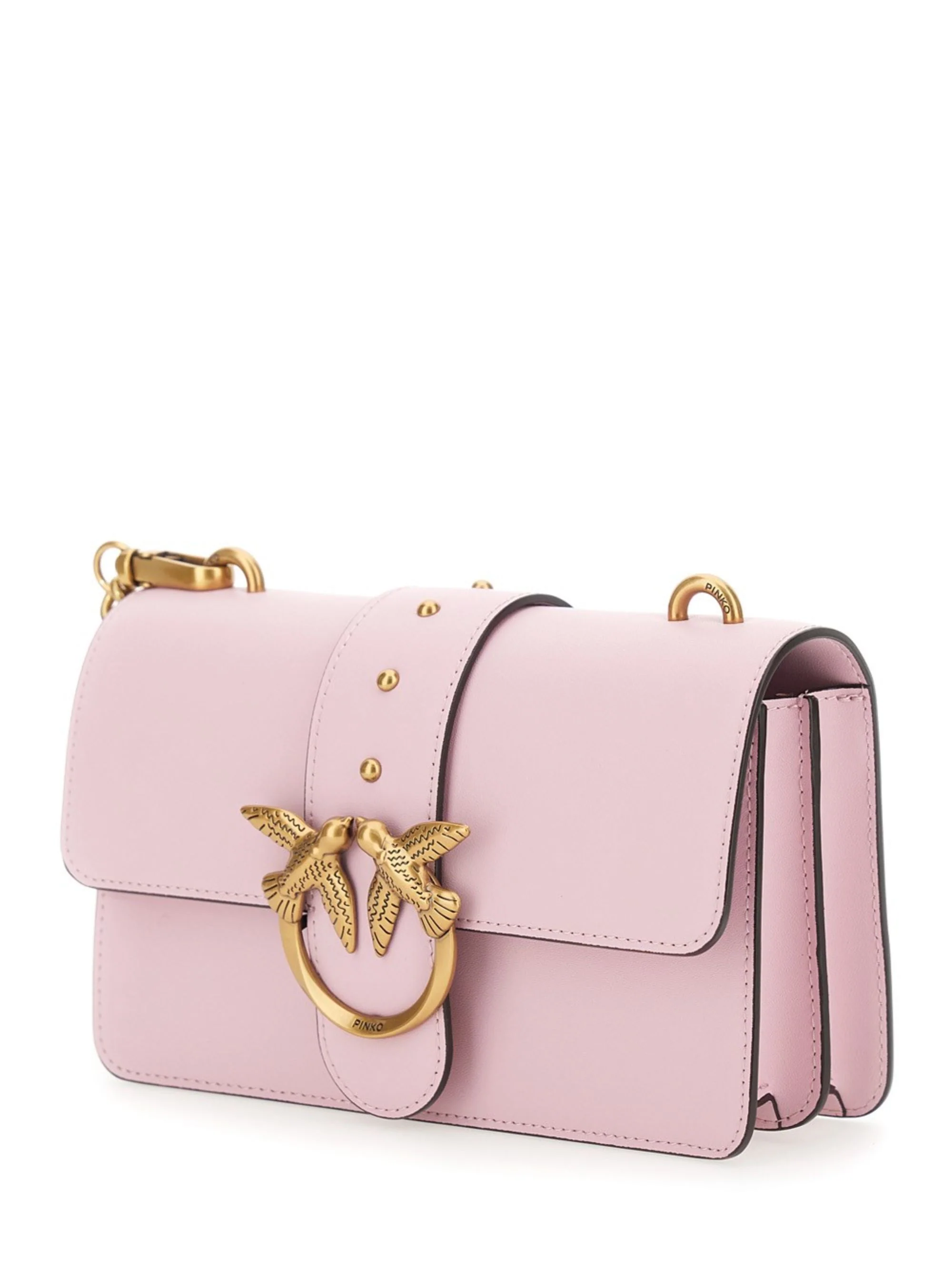 Pinko Love One Mini Leather Crossbody Bag - Image 2