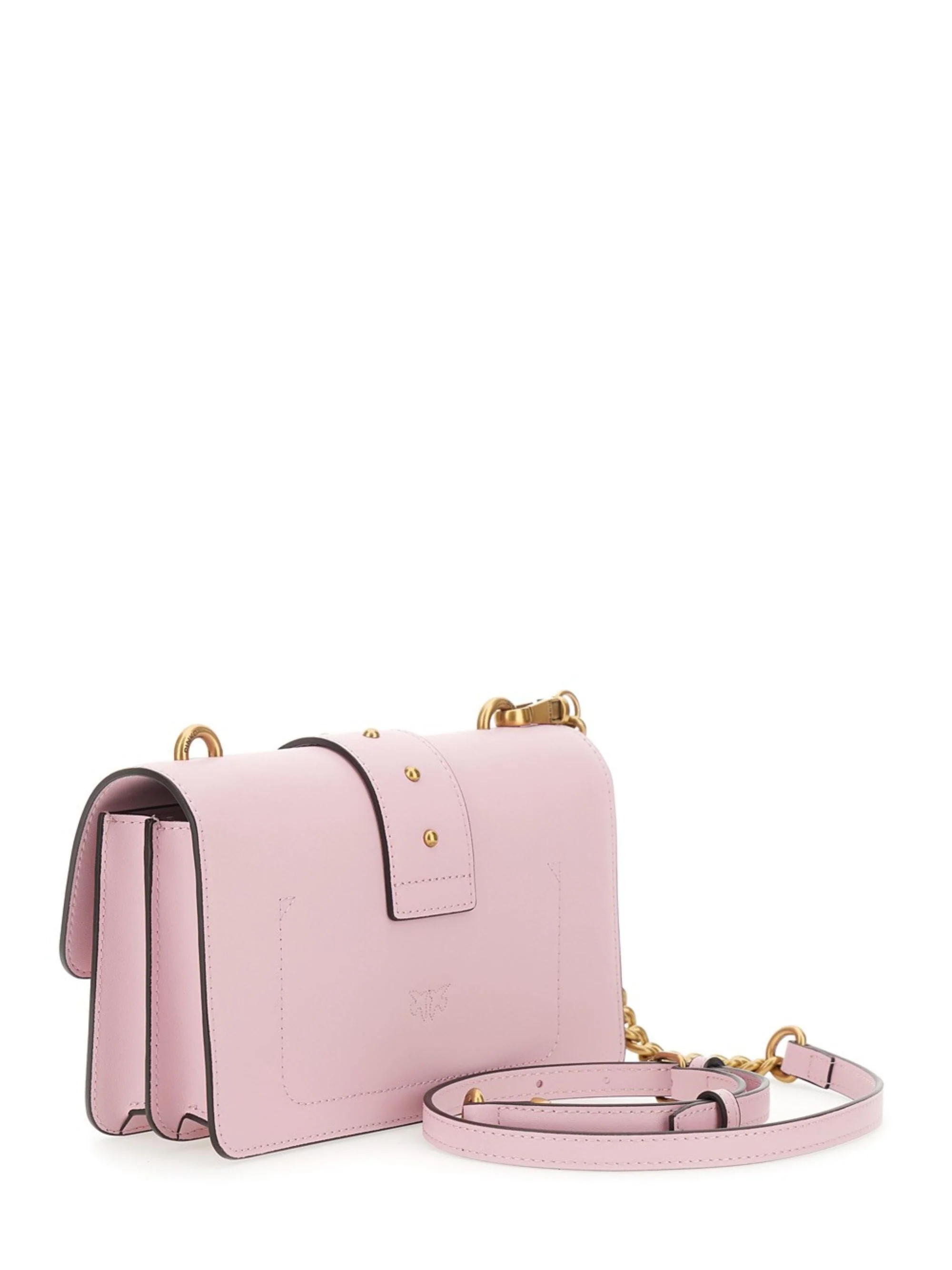 Pinko Love One Mini Leather Crossbody Bag - Image 3