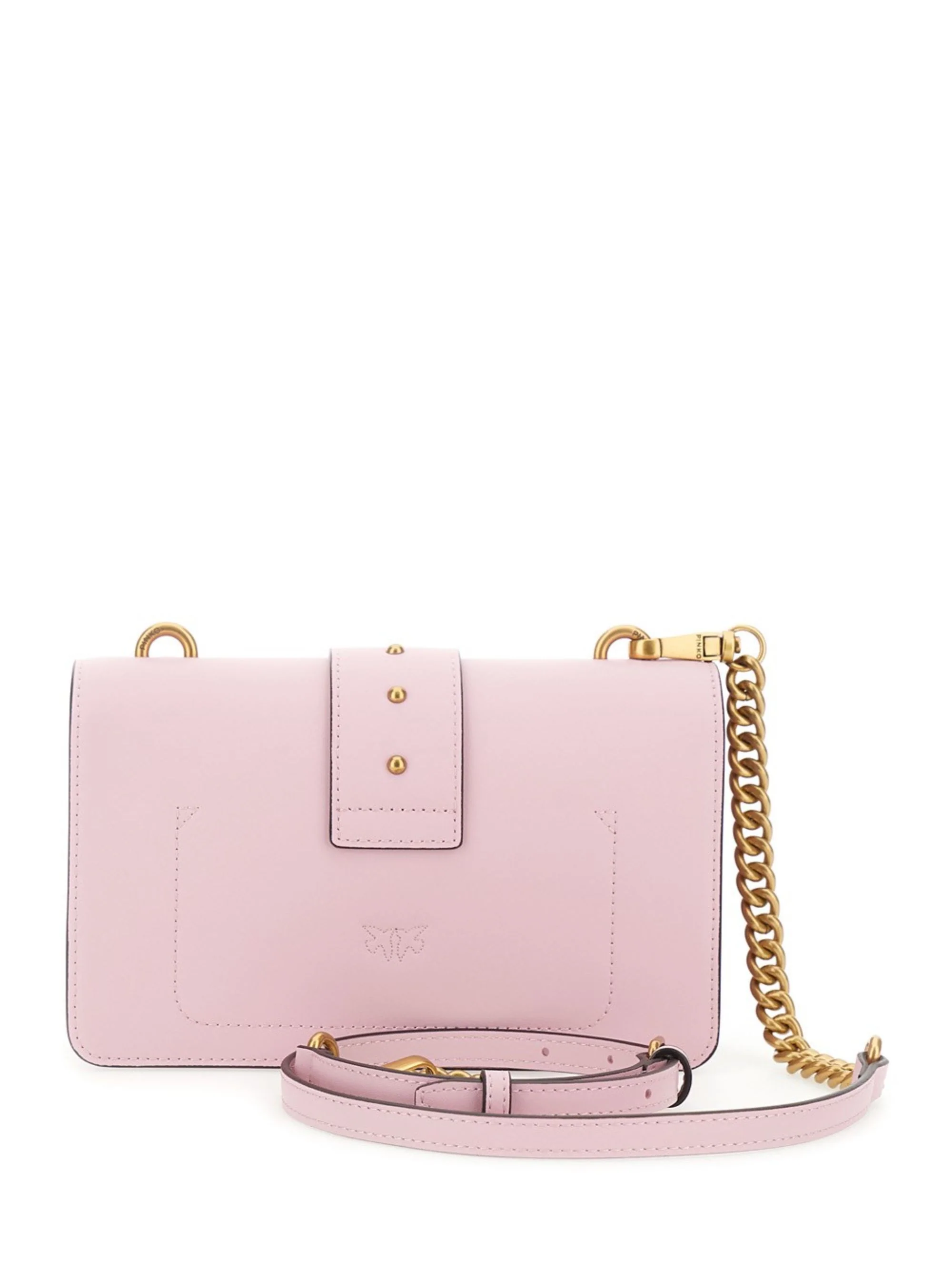 Pinko Love One Mini Leather Crossbody Bag - Image 4