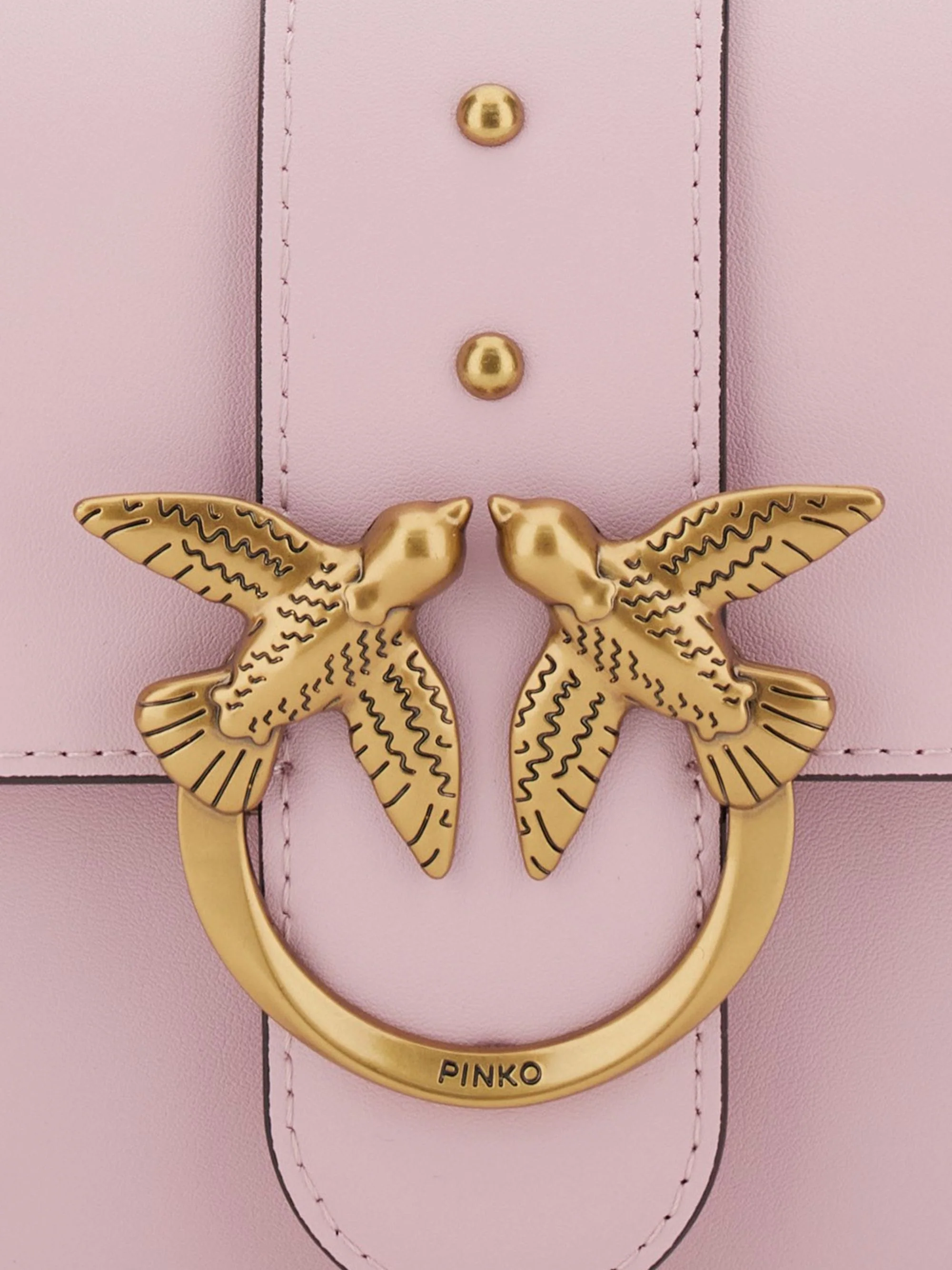 Pinko Love One Mini Leather Crossbody Bag - Image 5