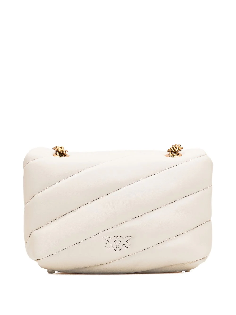 Pinko Love Puff Baby Shoulder Bag Sheepskin Leather - Image 7