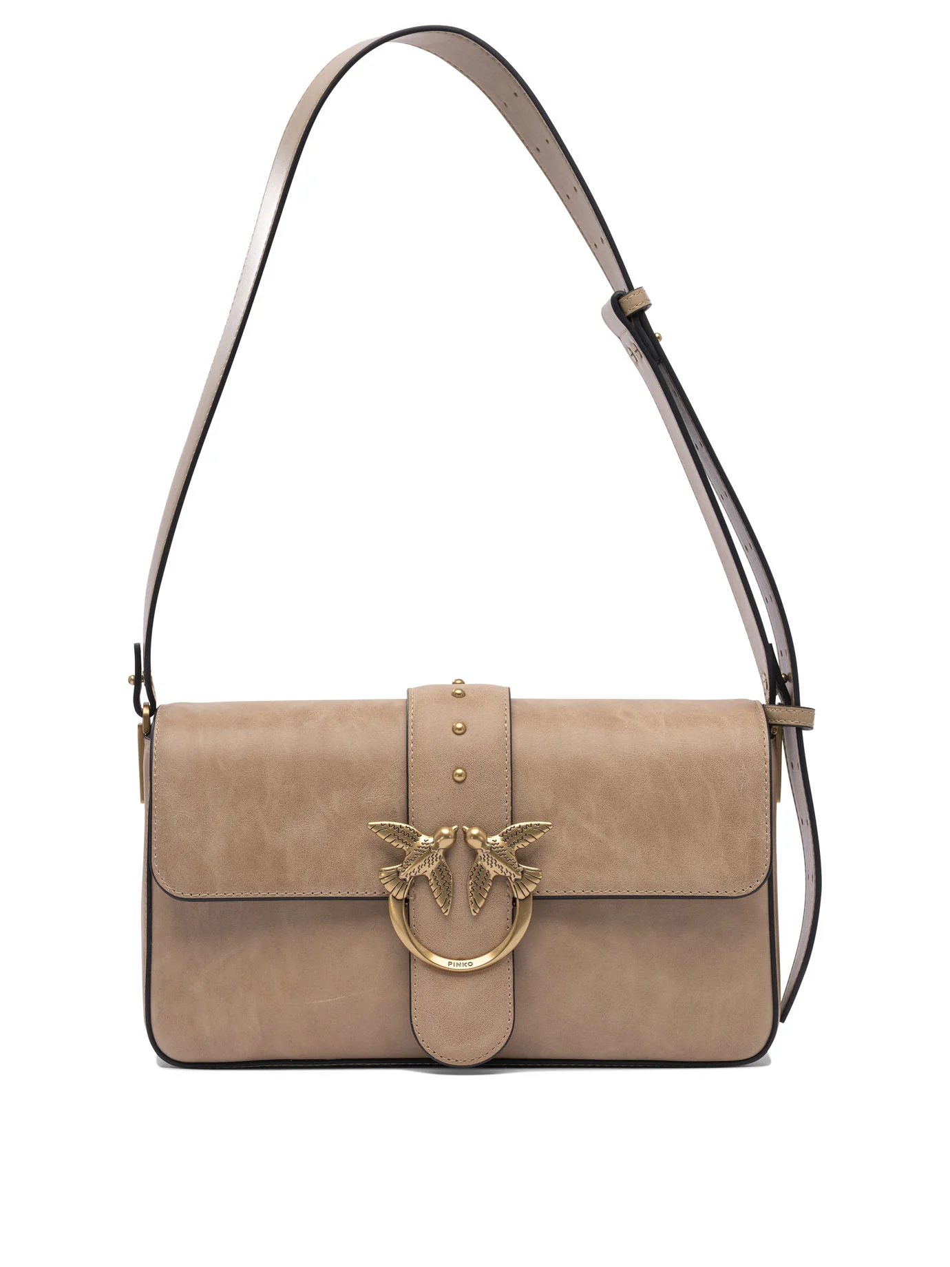PINKO Love Slouchy Crossbody Bag