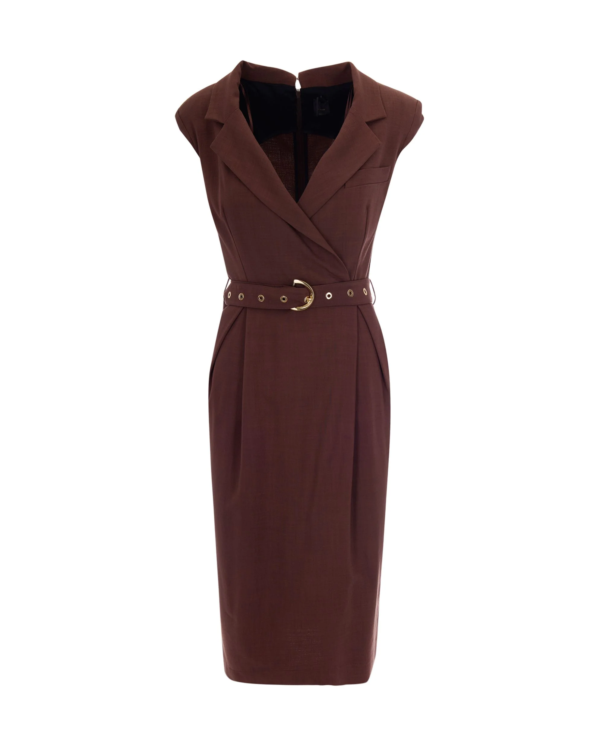 Pinko Mini Dress with Unique Fabric Blend for Women