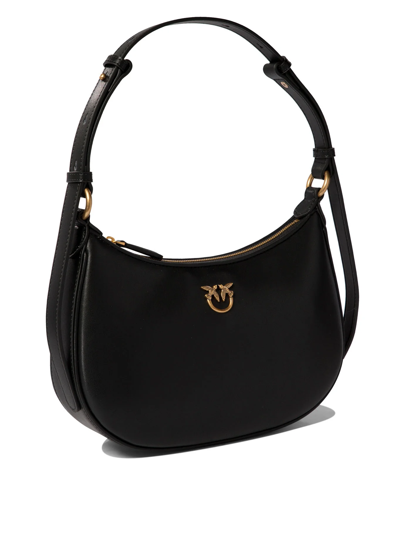 Pinko Mini Leather Handbag - 26X17X7 CM - Image 2