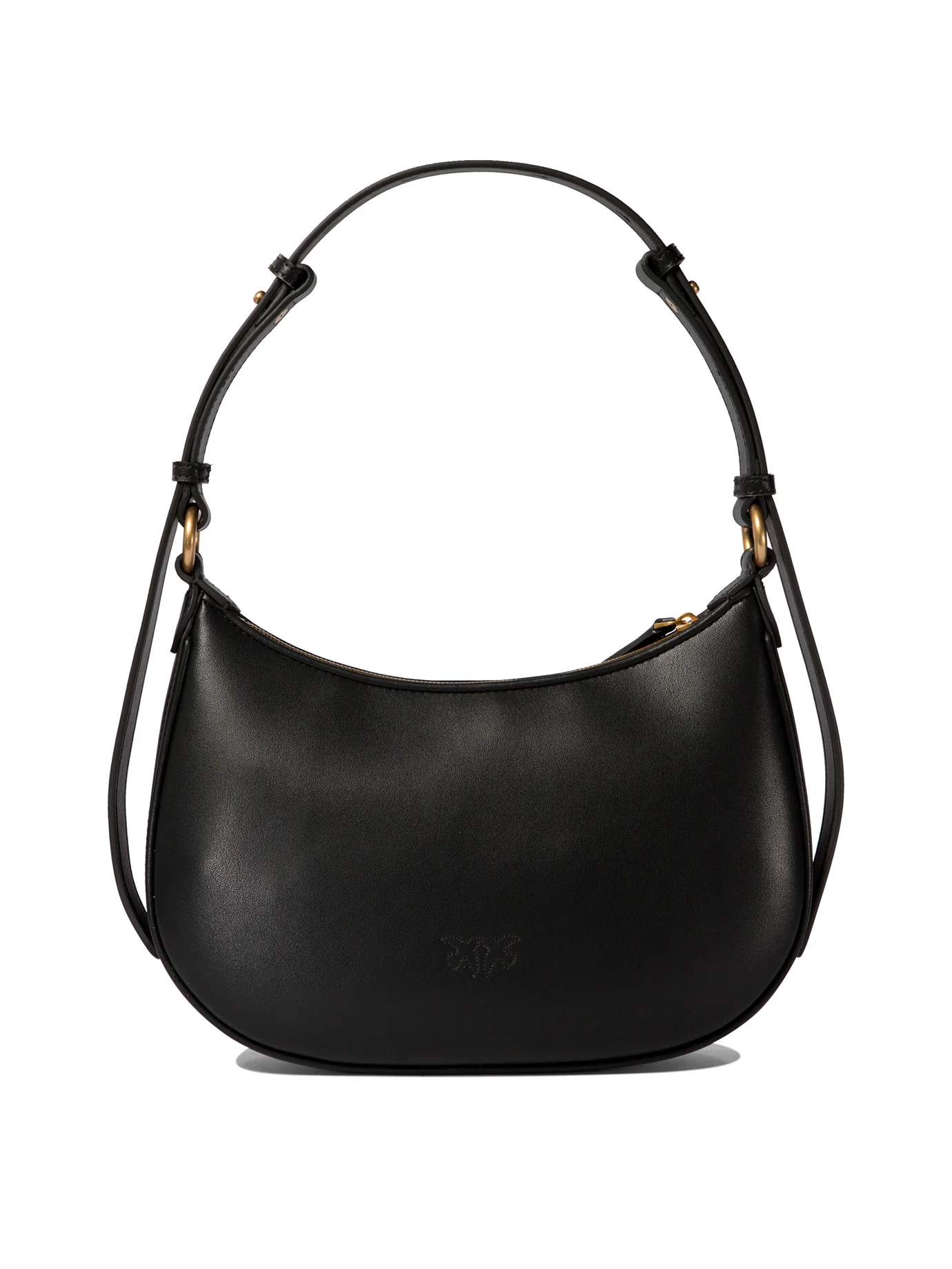 Pinko Mini Leather Handbag - 26X17X7 CM - Image 3
