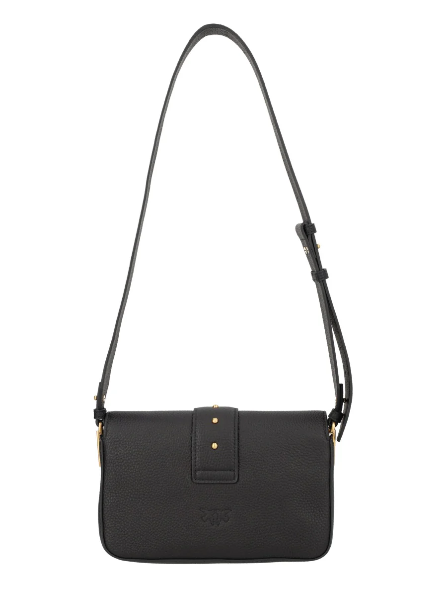 PINKO Mini Love One Slouchy Shoulder Bag