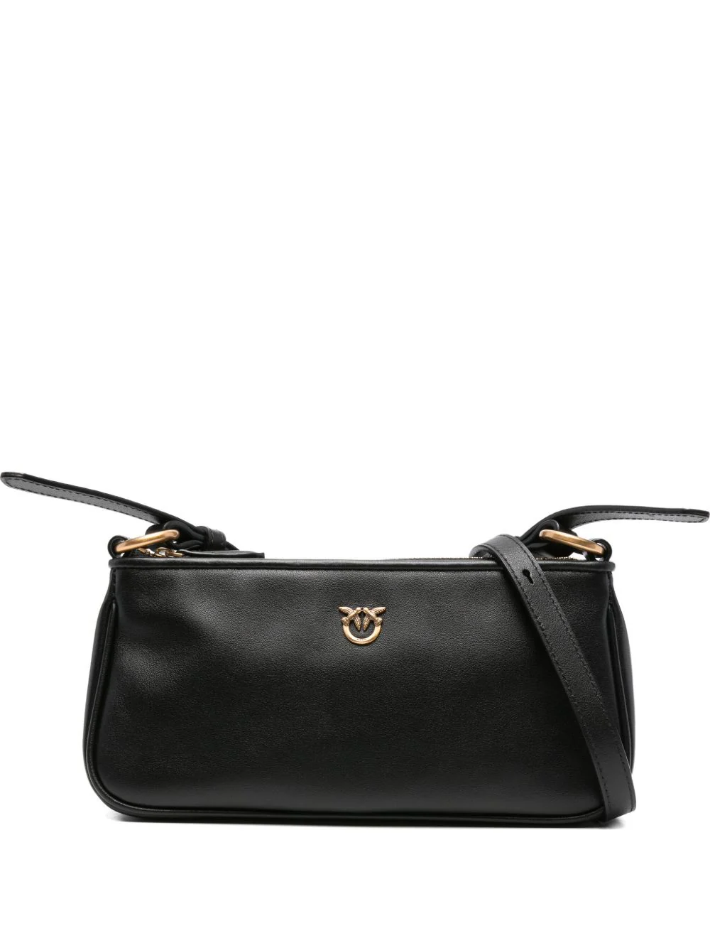 Pinko Rectangle Leather Shoulder Bag