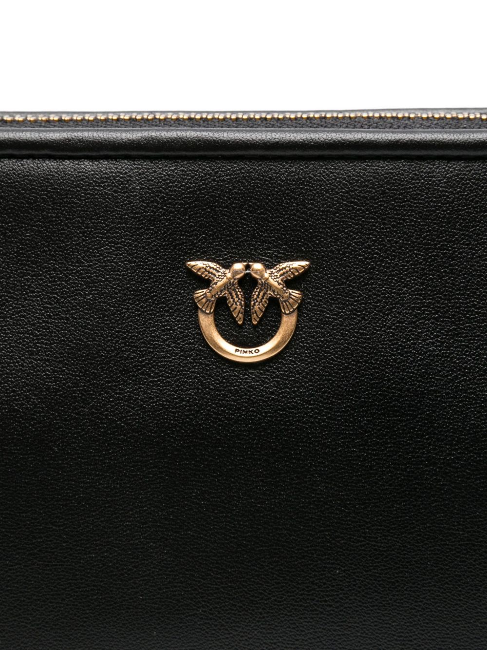 Pinko Rectangle Leather Shoulder Bag - Image 3