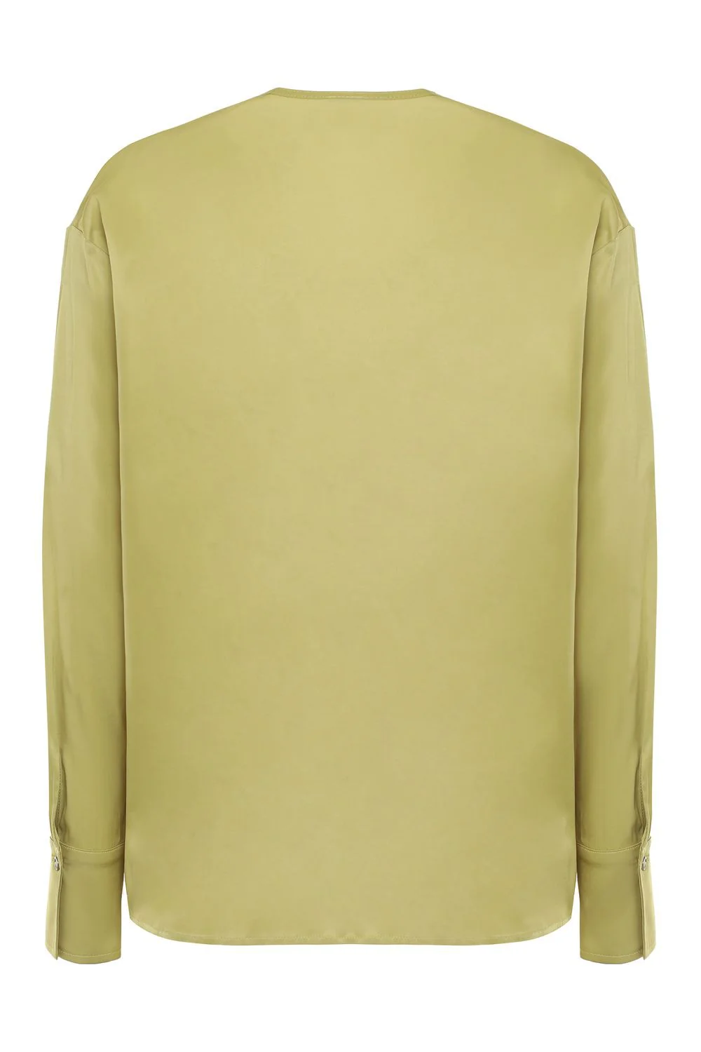 Pinko Shirt-Style Viscose Blouse with Buttoned Cuffs - Image 2