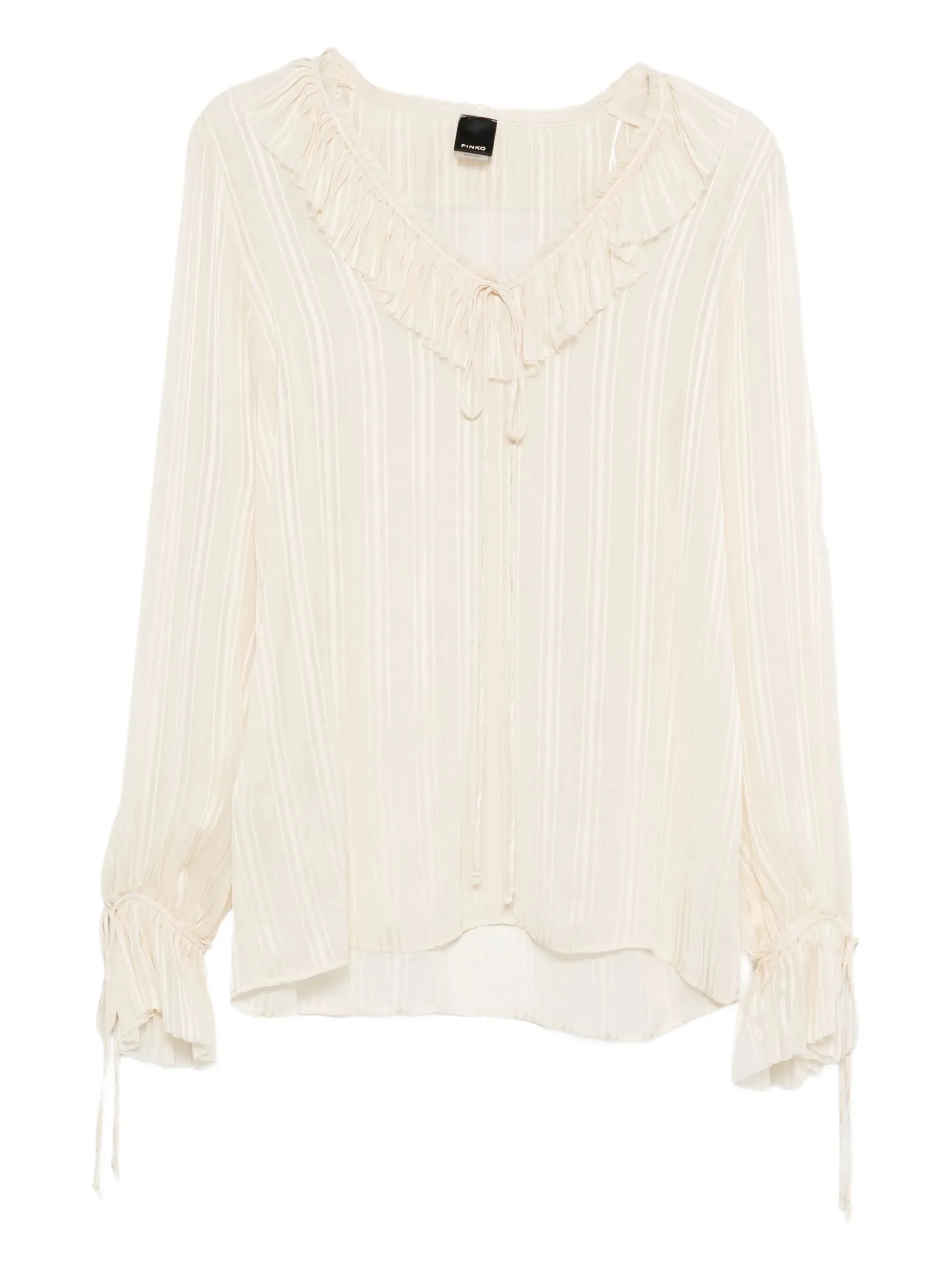 Pinko Shirt with Ruffles