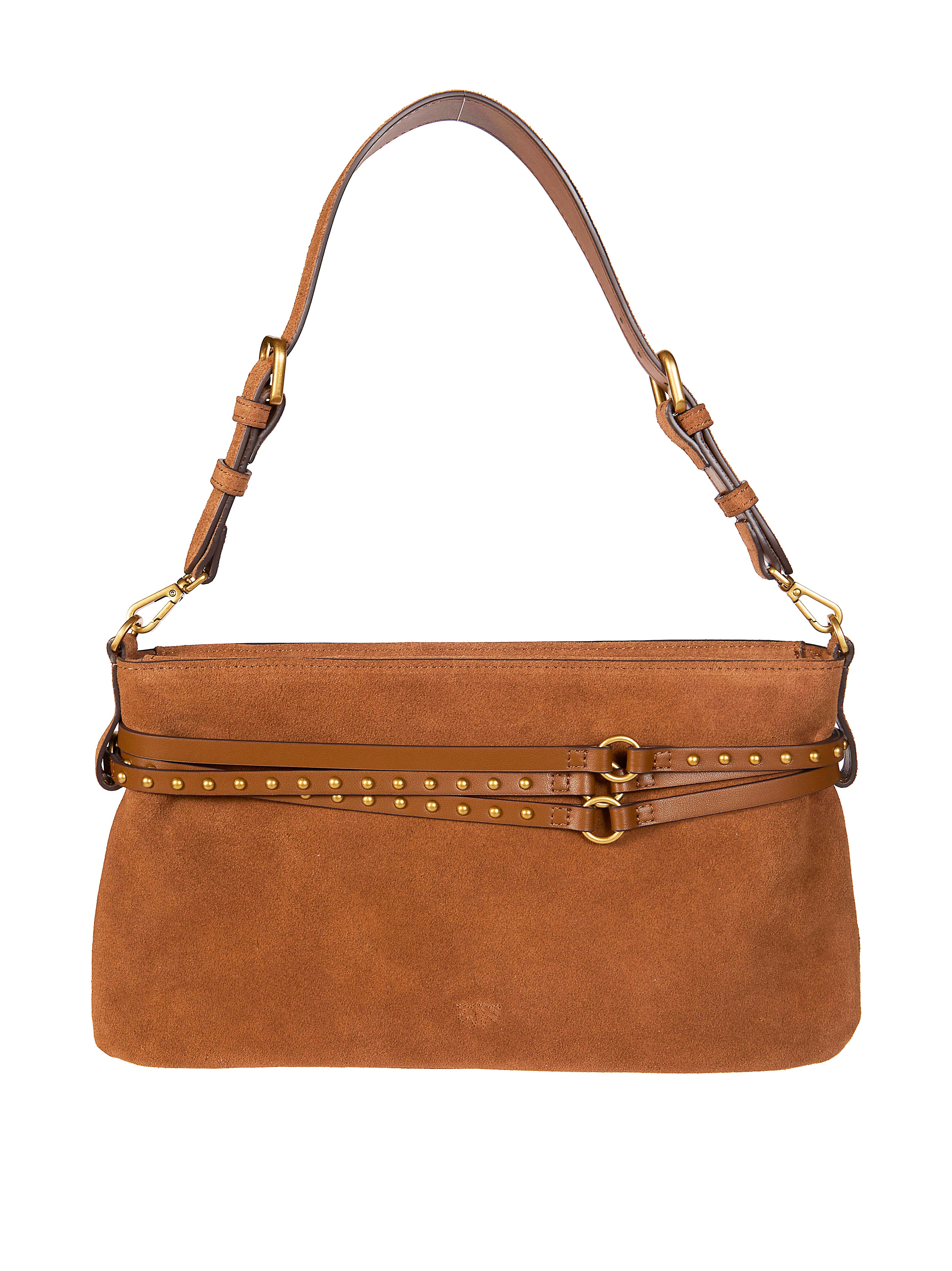 Pinko Suede Belt Classic Shoulder Bag - Image 3