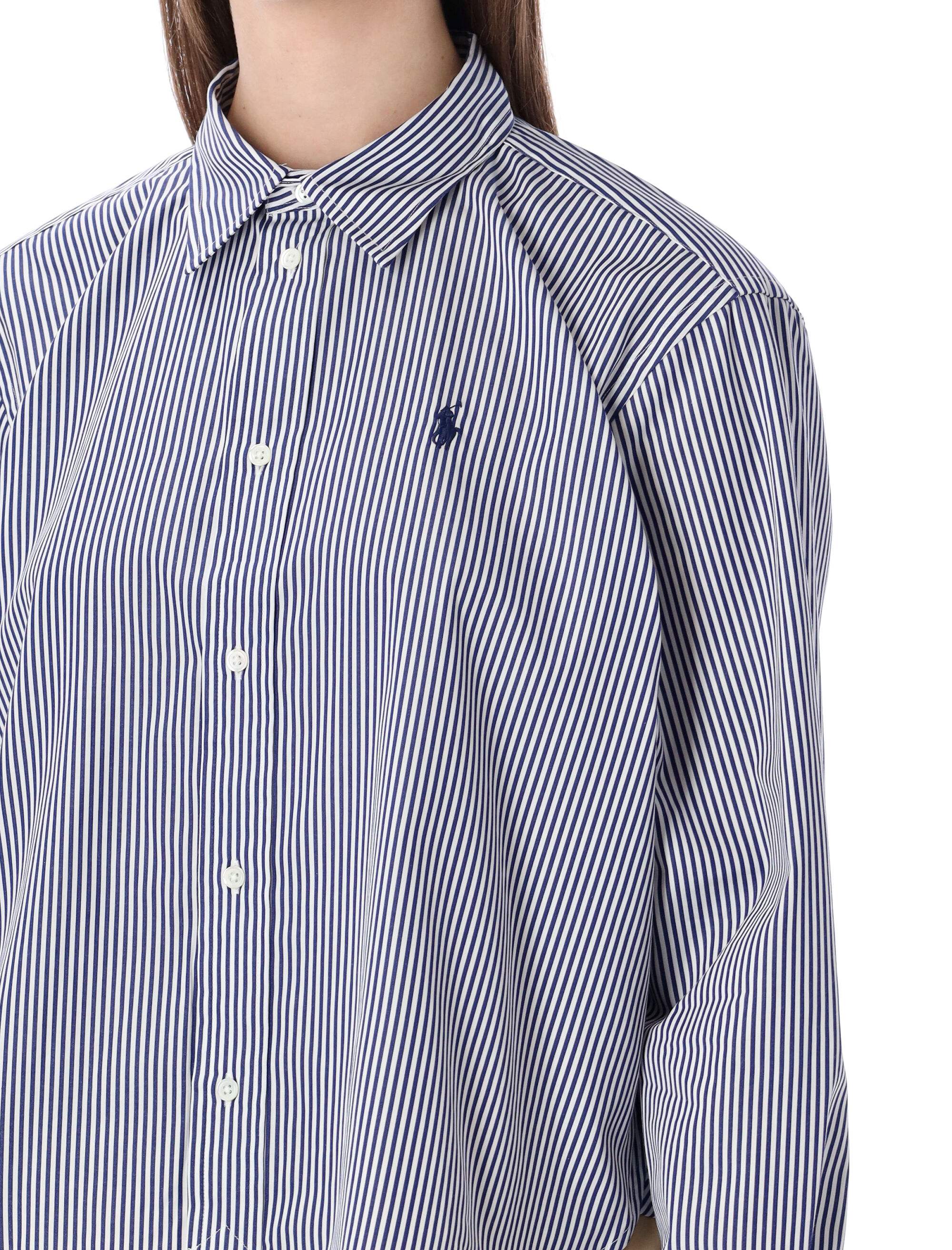 Polo Ralph Lauren Boxy Cotton Shirt with Oversized Proportions - Women's Size S - Image 6