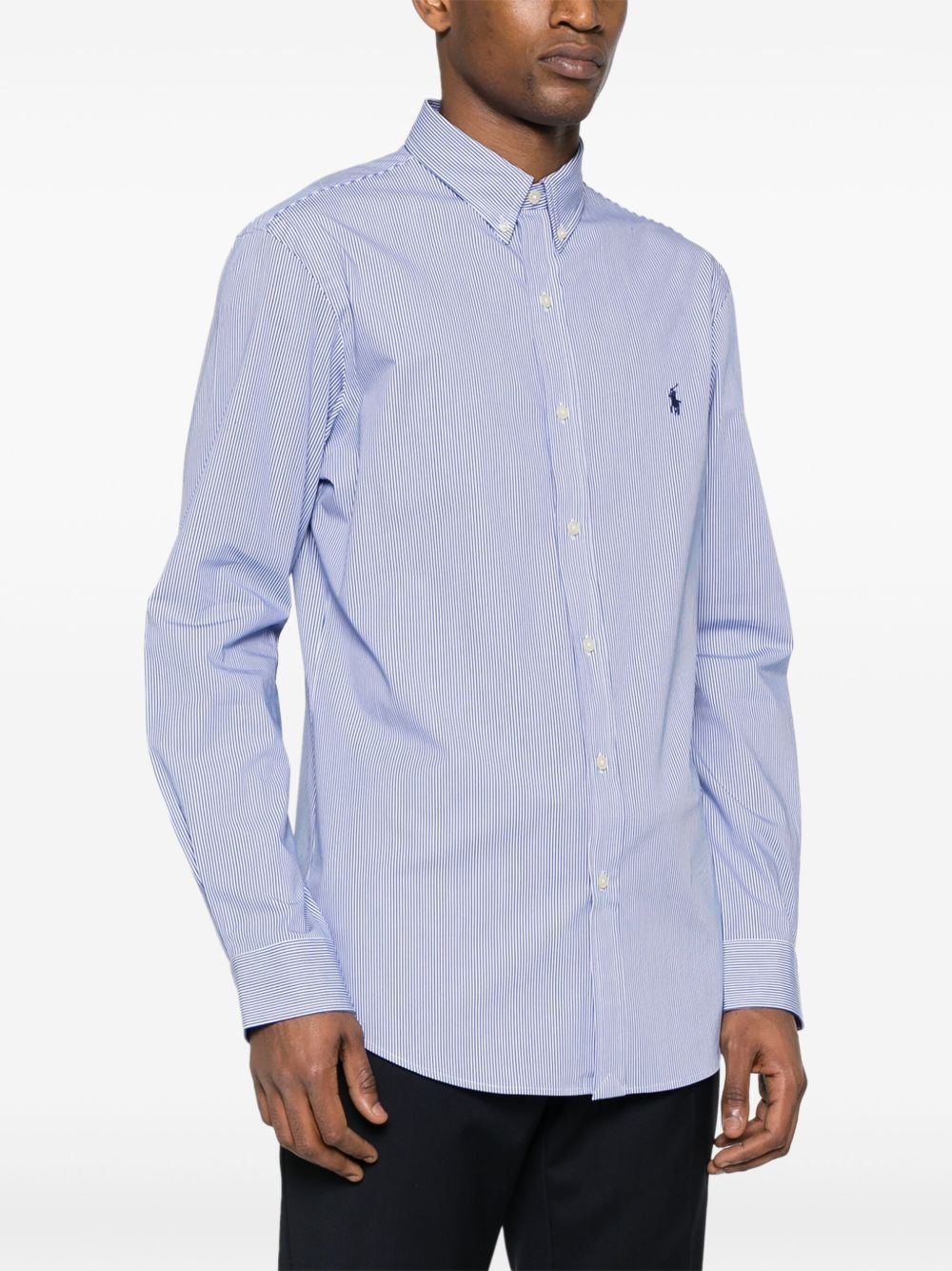 Polo Ralph Lauren Button-Down Point Collar Long Sleeve Shirt - Size M - Image 3