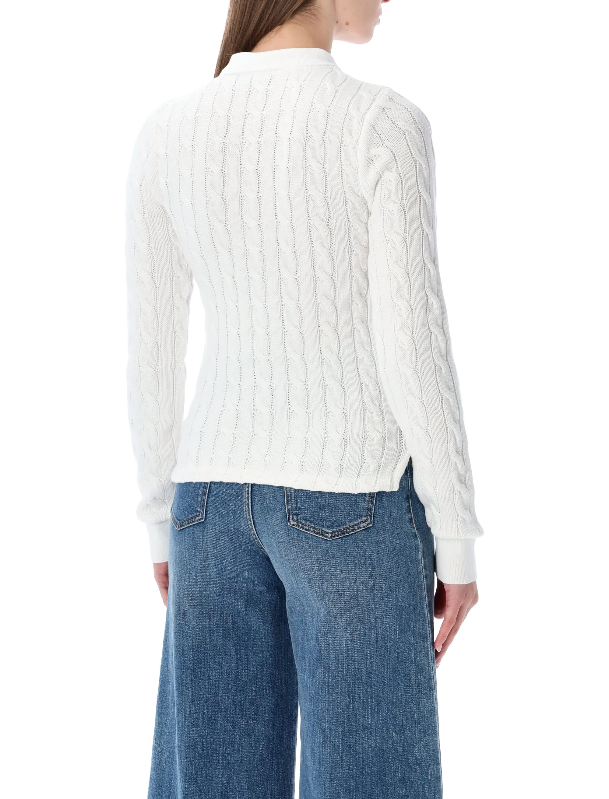 Polo Ralph Lauren Cable-knit Polo Top - Image 5