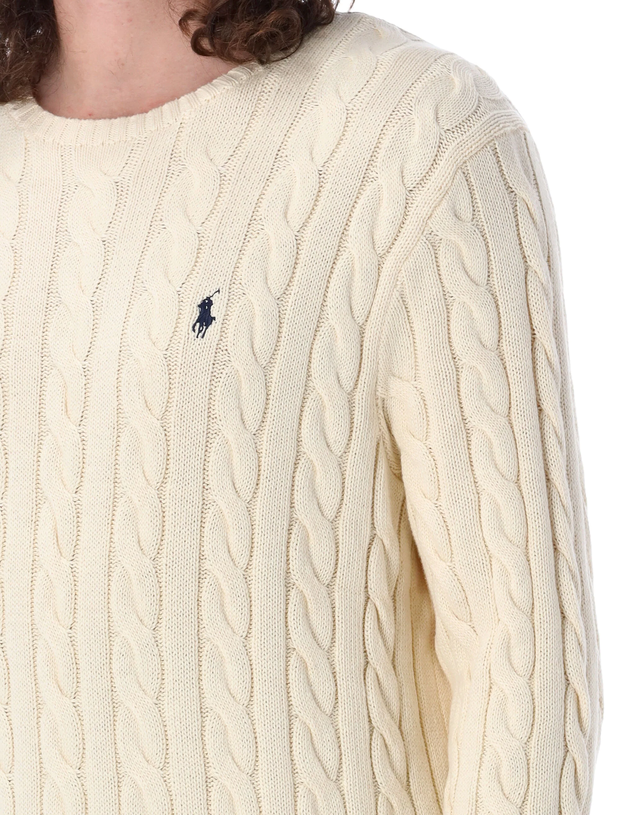 Polo Ralph Lauren Cable-Knit Sweater - Size L - Image 3