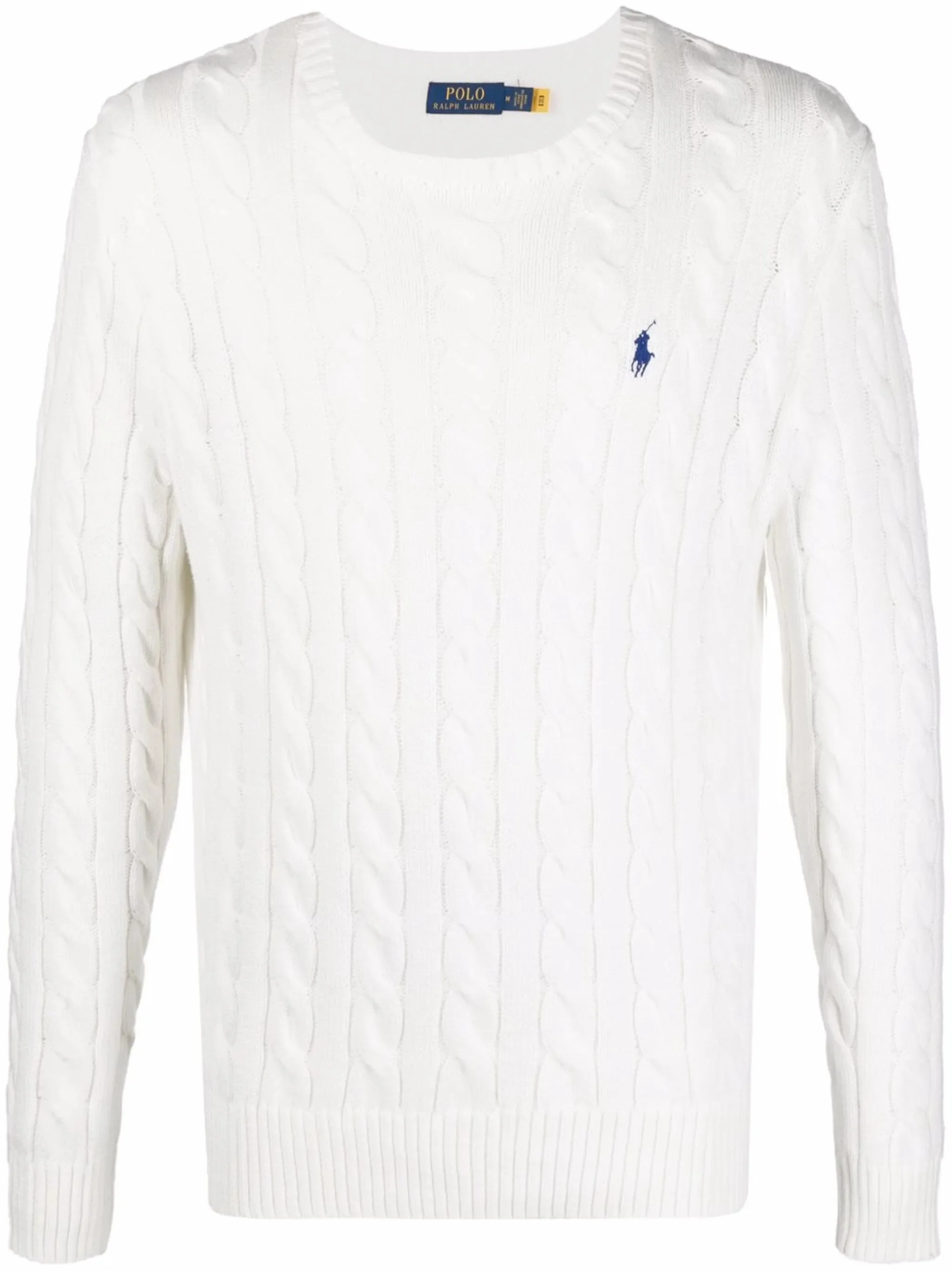Polo Ralph Lauren Casual Long Sleeve Rib-Knit Sweater - Size M
