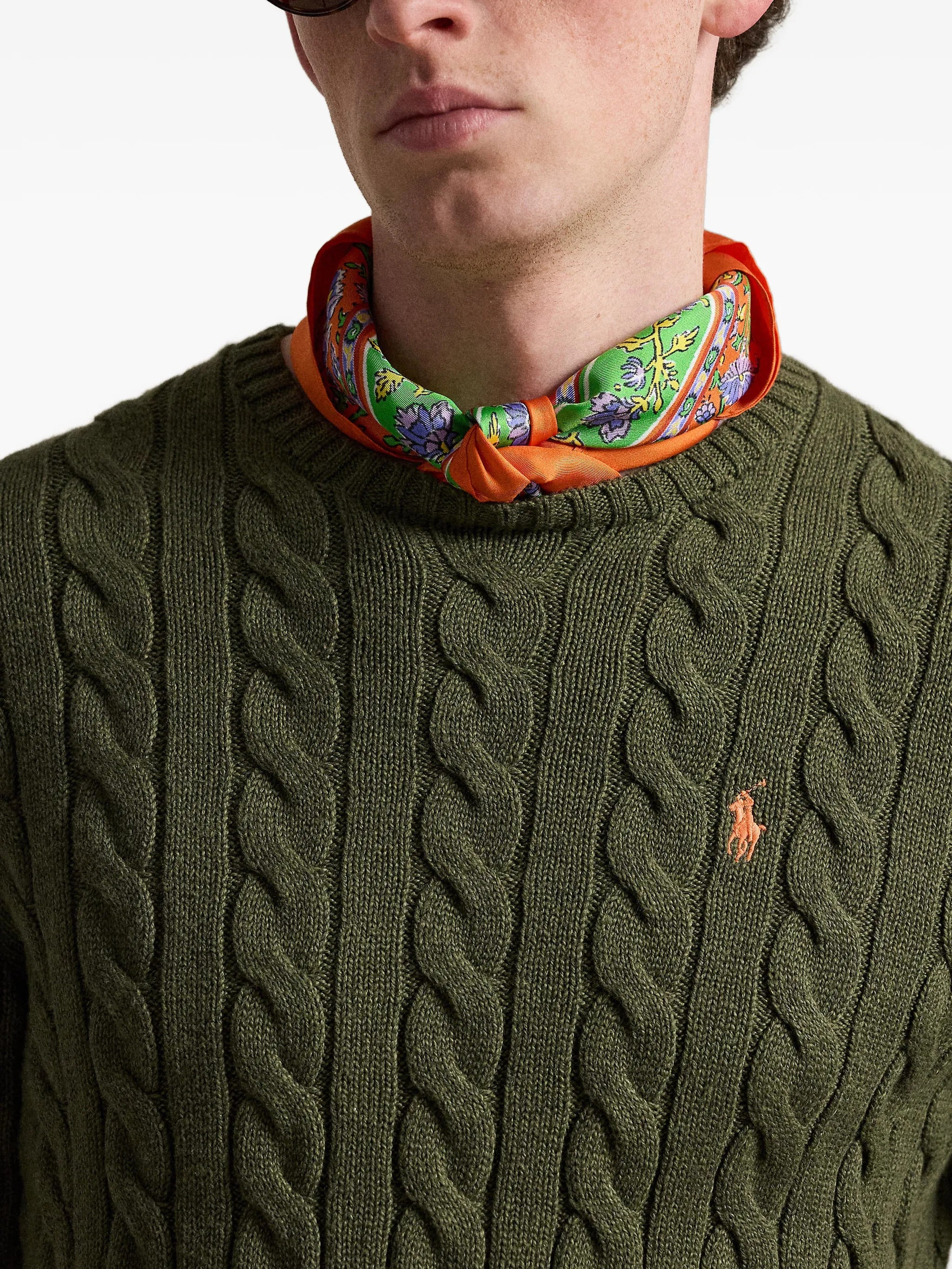 Polo Ralph Lauren Casual Long Sleeve Sweater with Rib-Knit Cuffs and Hem - Size M - Image 5