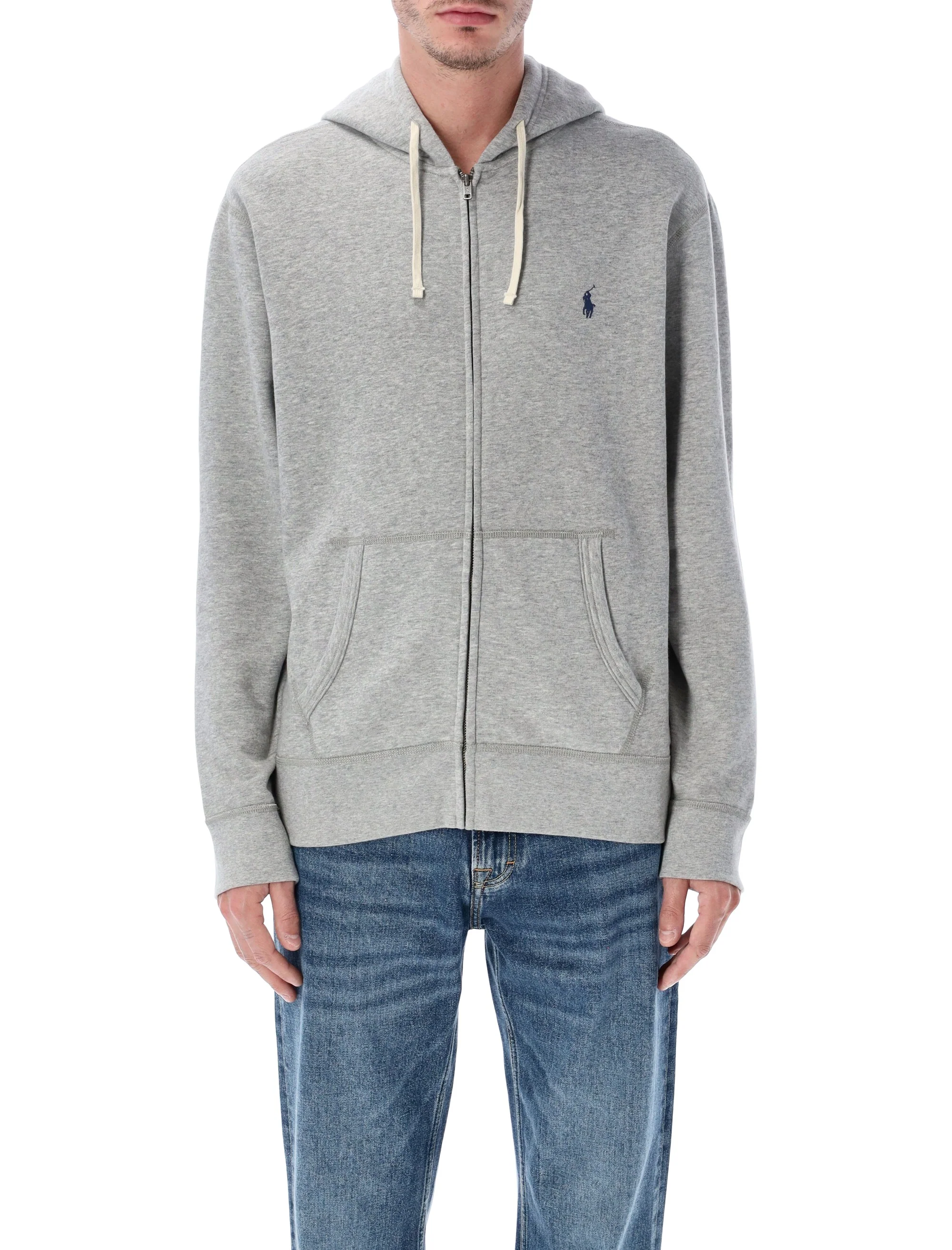 Polo Ralph Lauren Classic Adjustable Zip Hoodie - Size L - Image 4