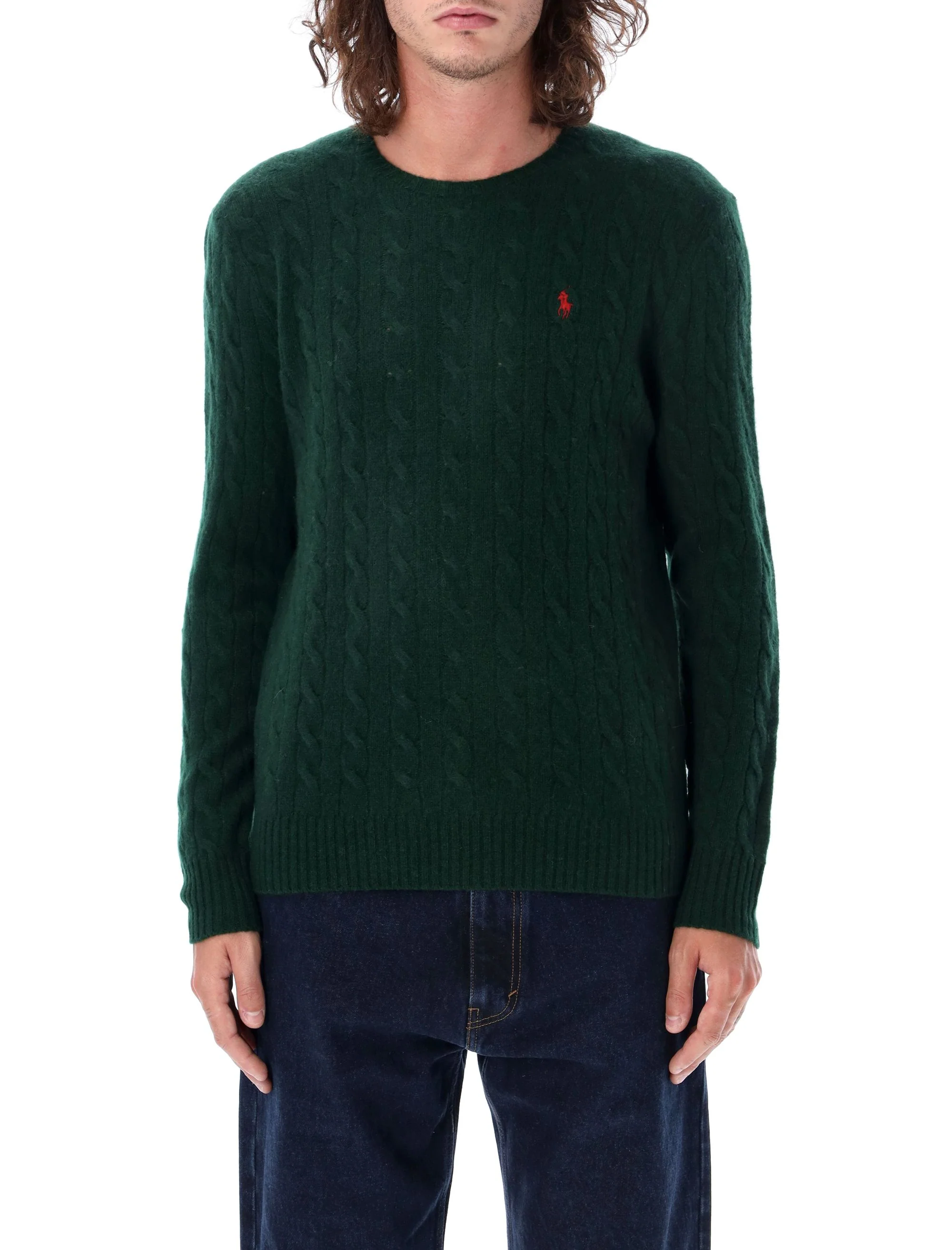 Polo Ralph Lauren Classic Cable-Knit Jumper - Size L