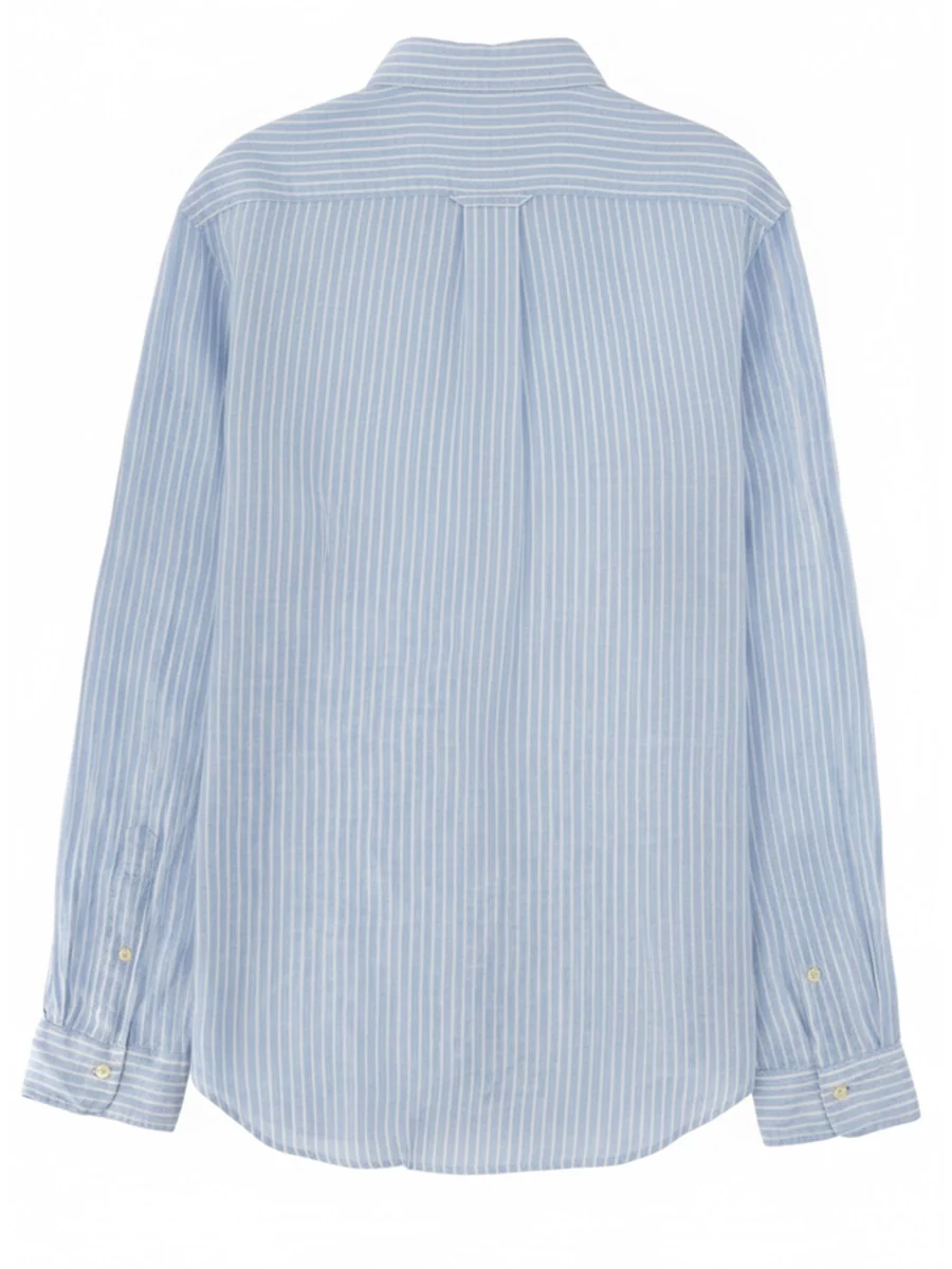Polo Ralph Lauren Classic Logo Linen Shirt - Size L - Image 3