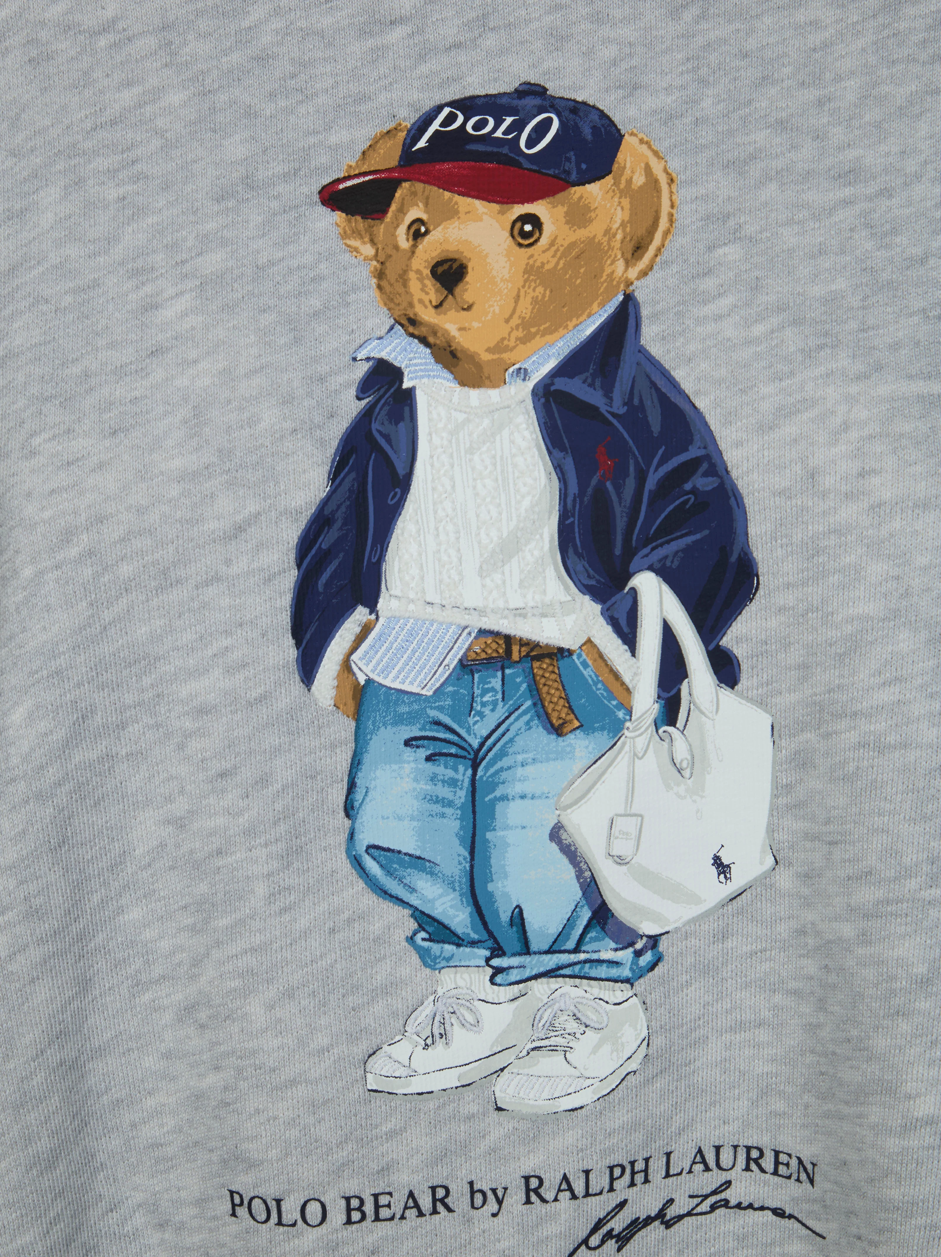 Polo Ralph Lauren Cozy Women's Sweatshirt with Front Bear Print - Image 3