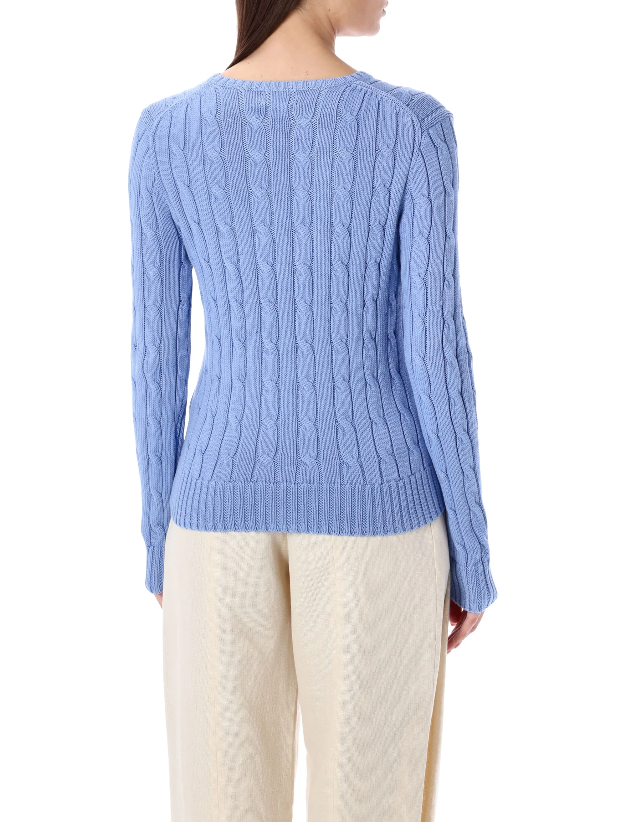 Polo Ralph Lauren Julianna Slim Fit Cable-Knit Sweater - Image 2