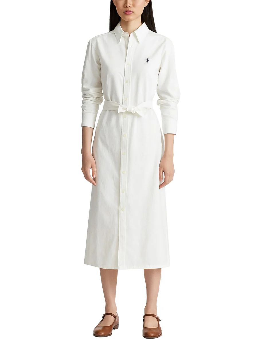 POLO RALPH LAUREN Midi Shirt Dress - Image 5