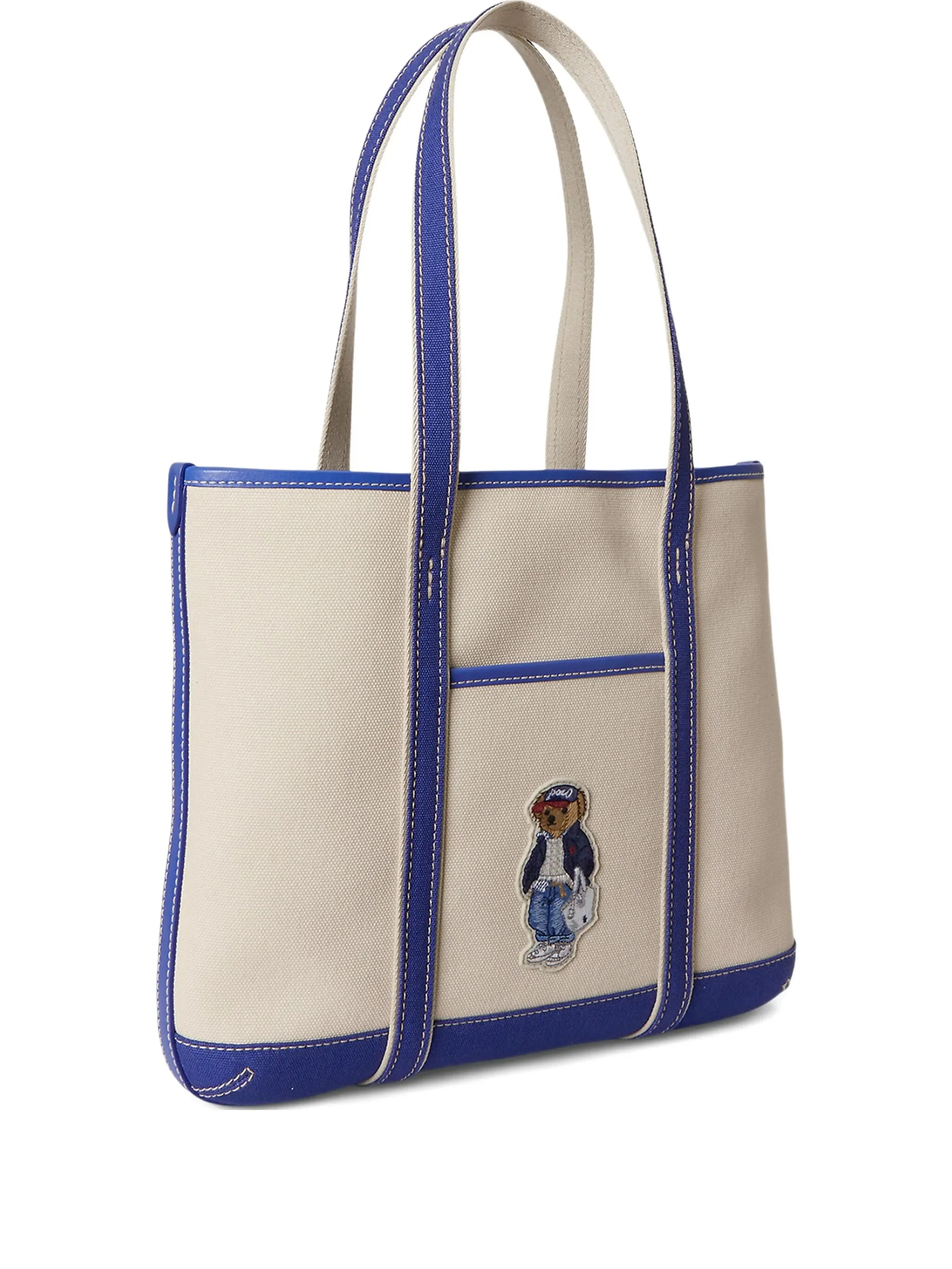 Polo Ralph Lauren Mini Top Handle Bag with Leather Reinforcement - 27.5 cm