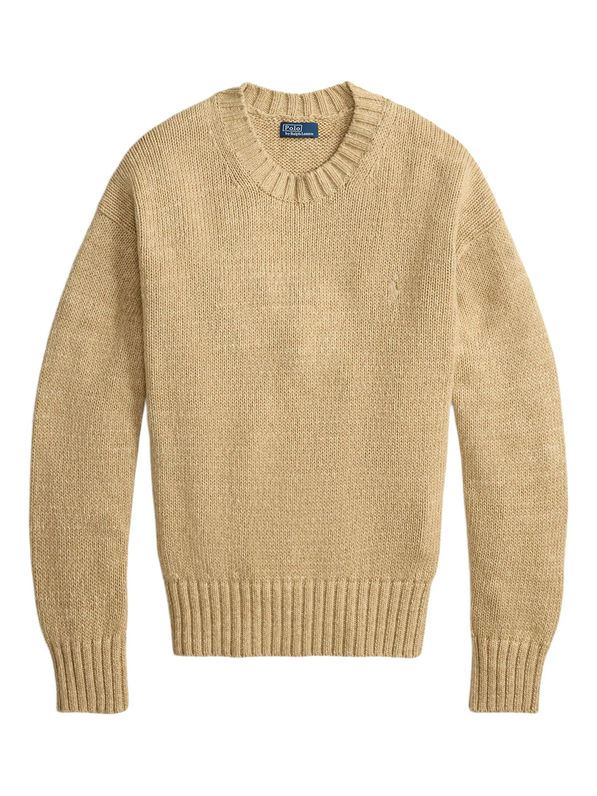 Polo Ralph Lauren Rib-Knit Crewneck Long Sleeve Sweater - Size S
