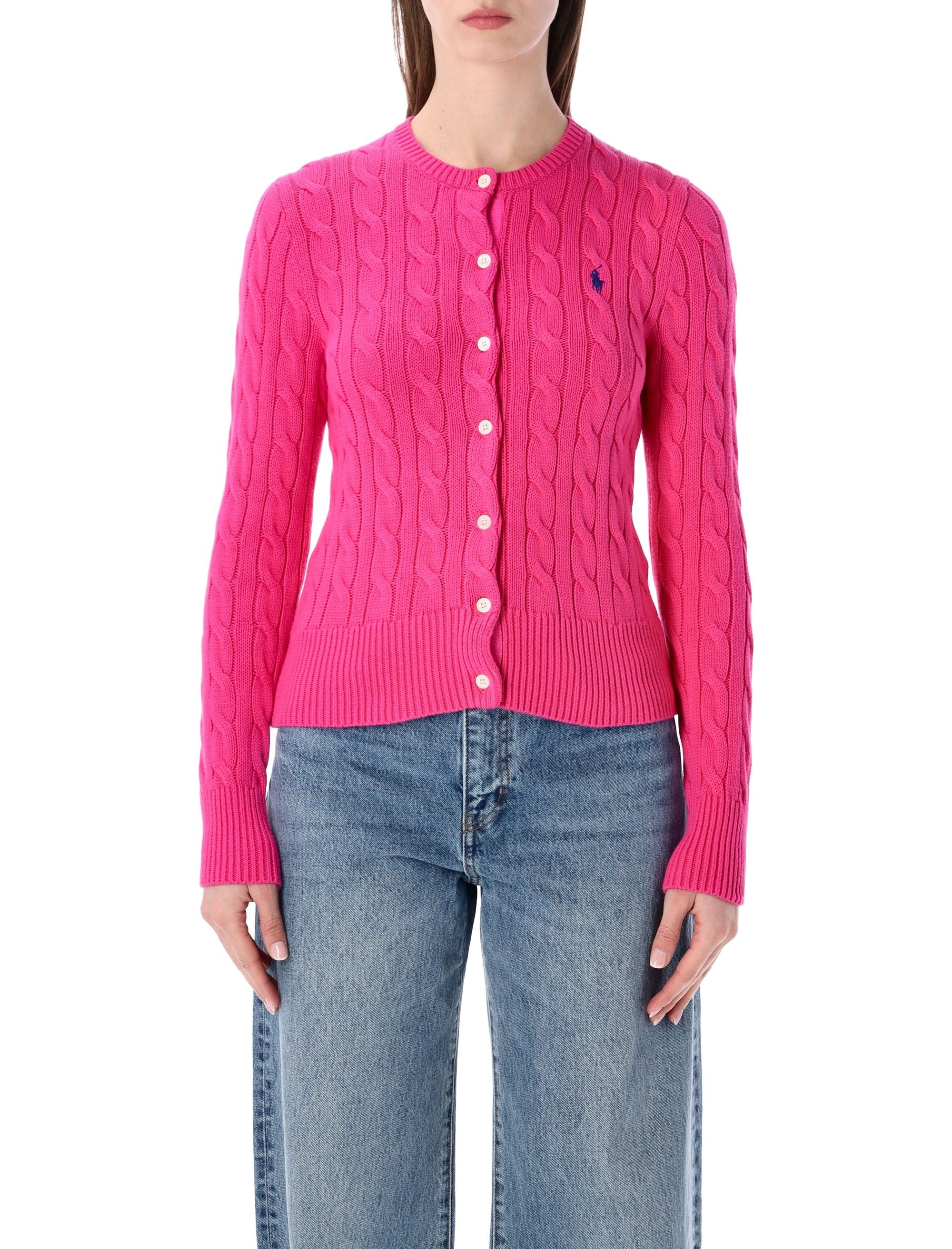Polo Ralph Lauren Slim Fit Cable-Knit Cardigan
