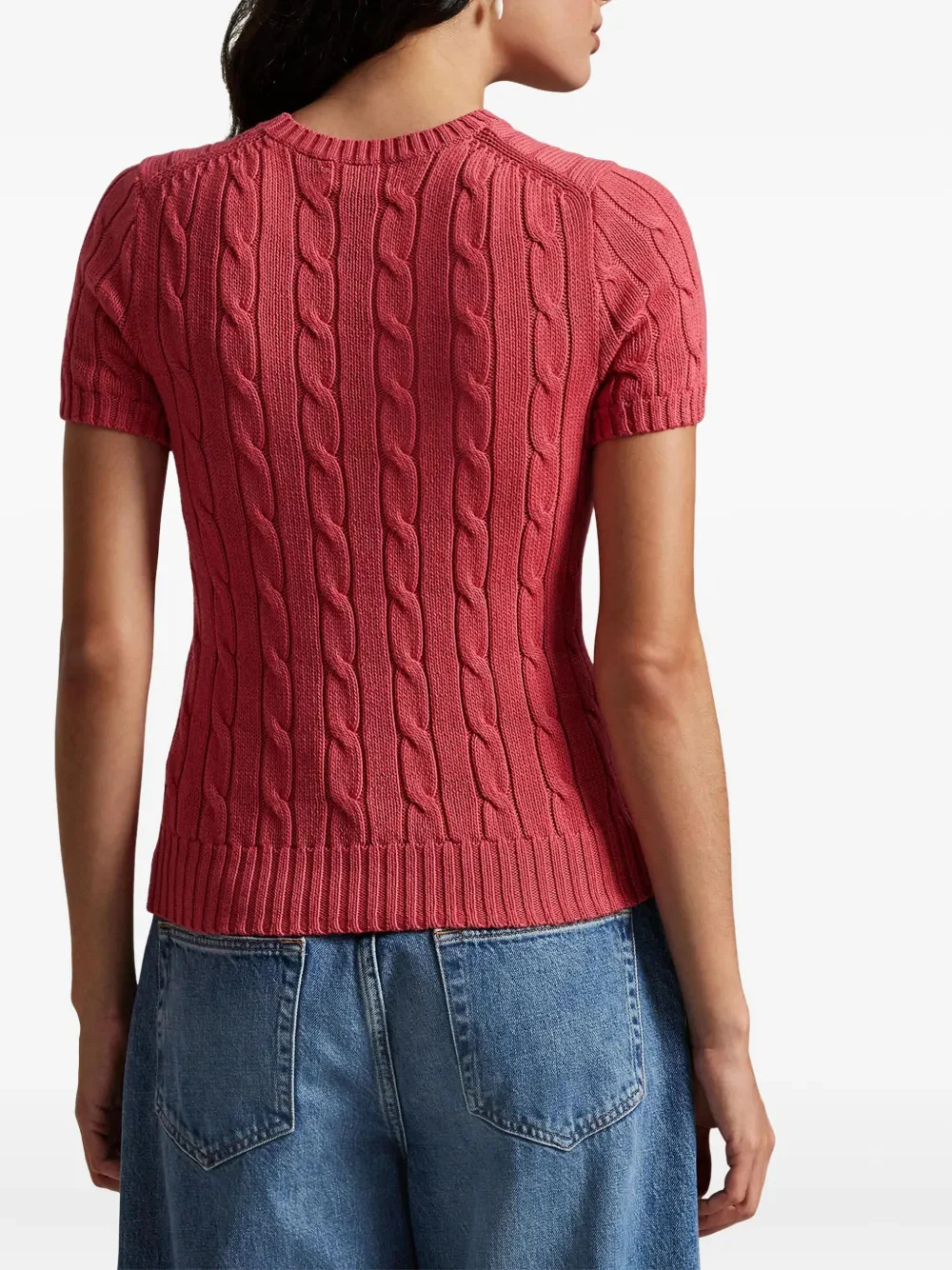 Polo Ralph Lauren Slim Fit Classic Short Sleeve Top - Image 4