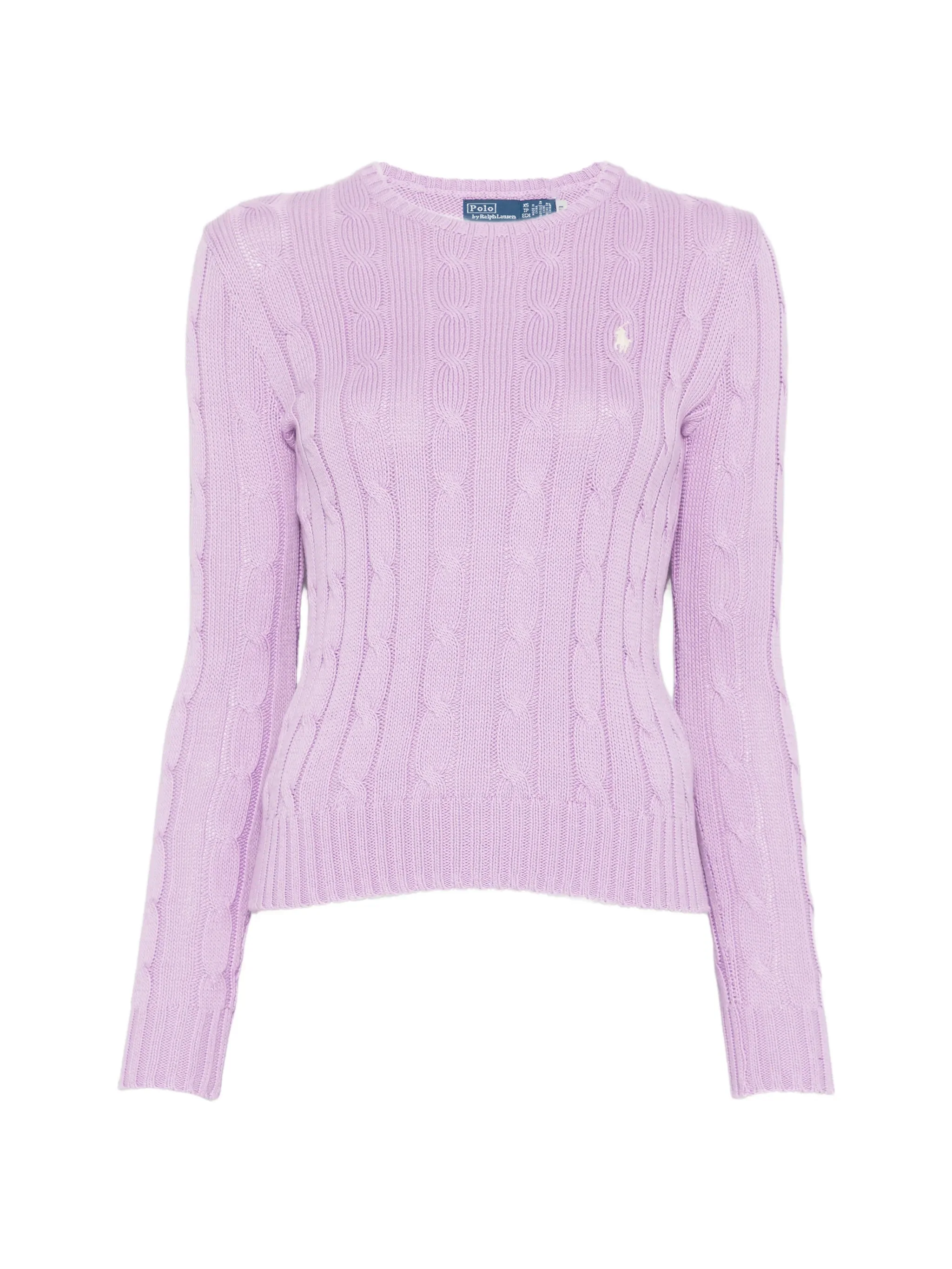 Polo Ralph Lauren Slim Fit Hip-Length Ribbed Neck Sweater - Size S