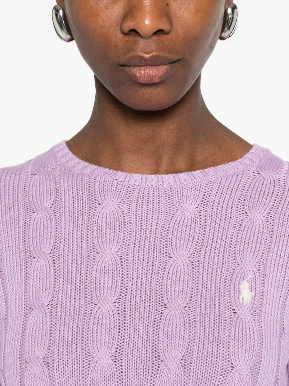 Polo Ralph Lauren Slim Fit Hip-Length Ribbed Neck Sweater - Size S - Image 5