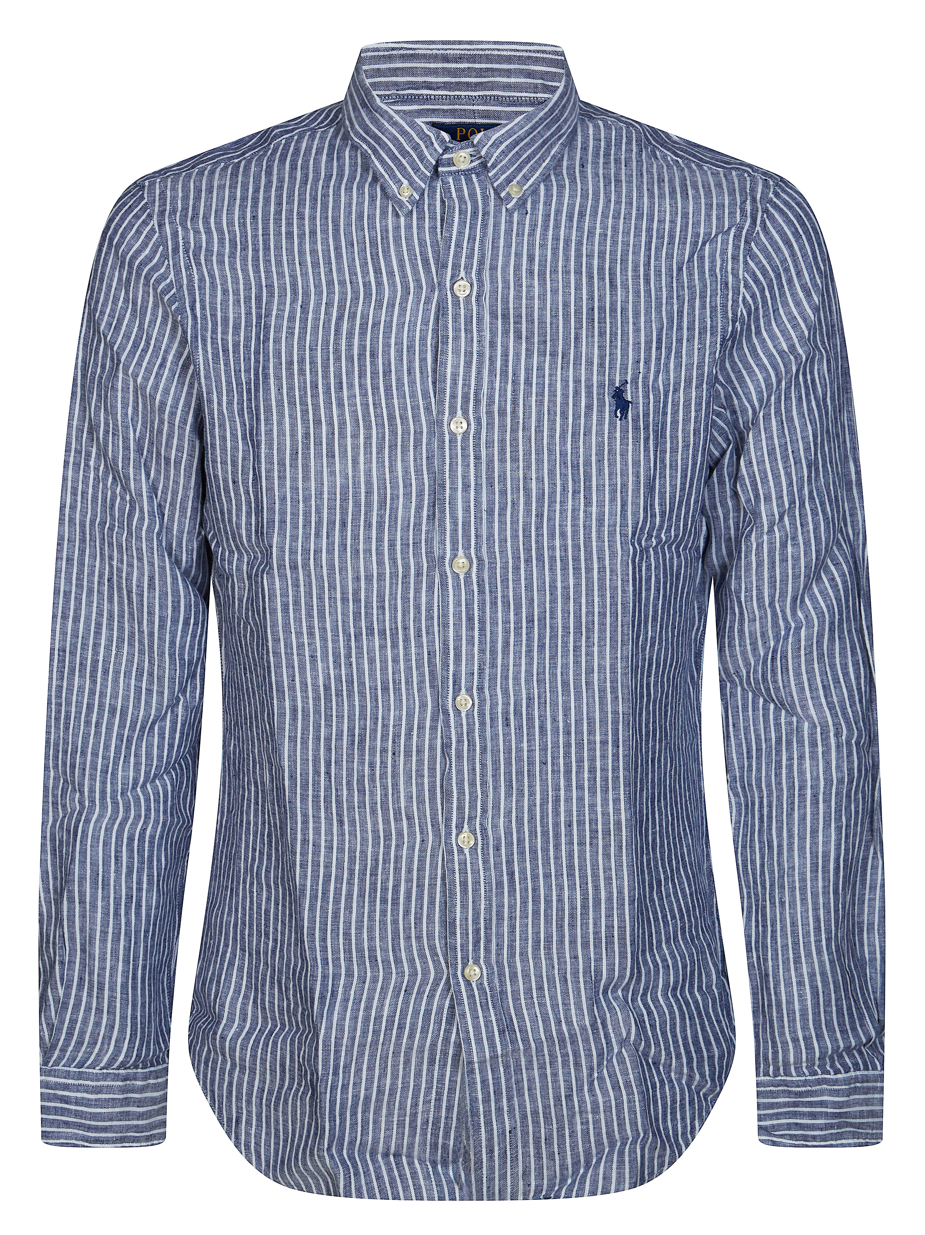 Polo Ralph Lauren Solid Linen Short Sleeve Woven Shirt