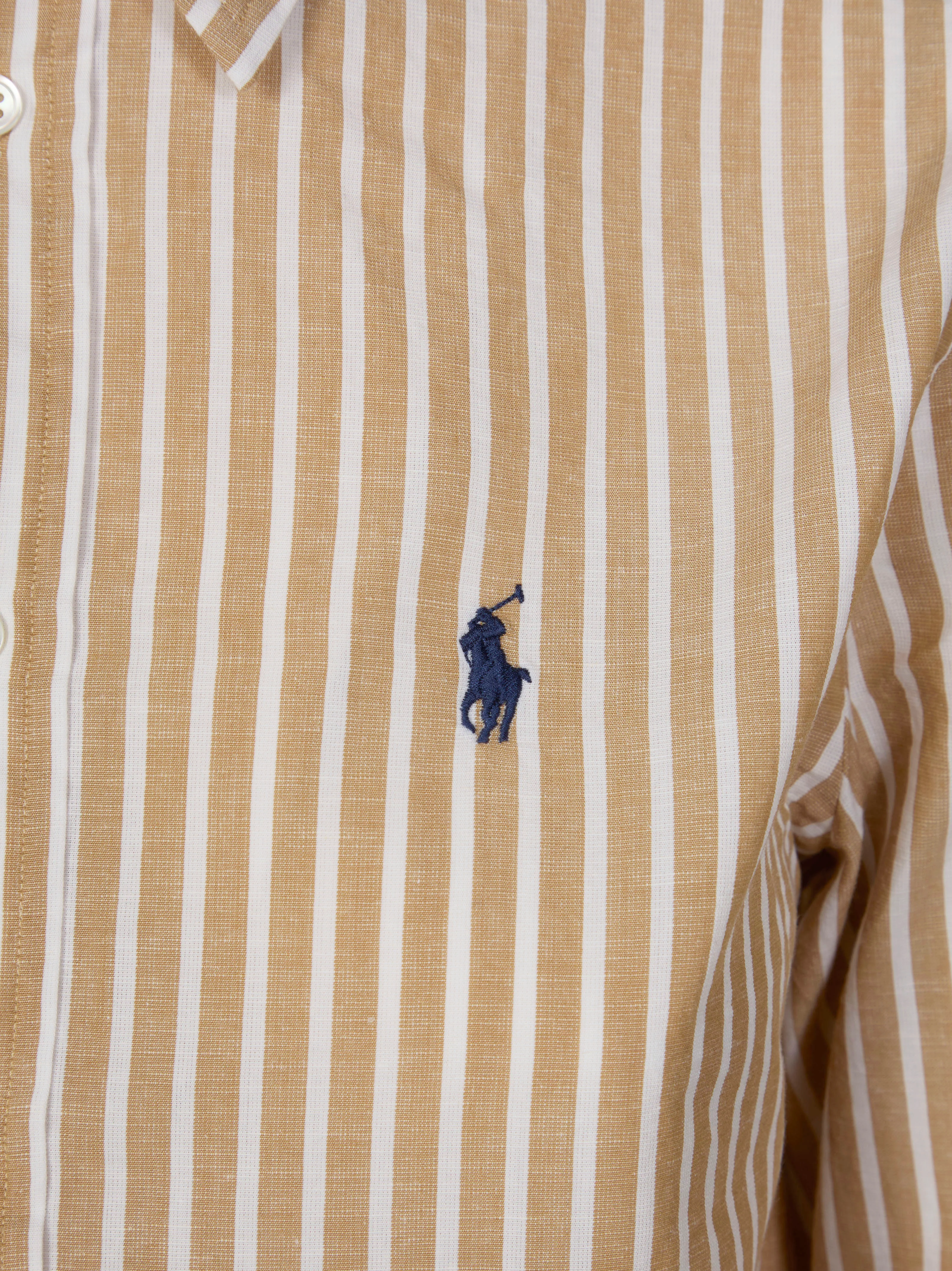 Polo Ralph Lauren Striped Cotton and Linen Shirt for Women - Image 3