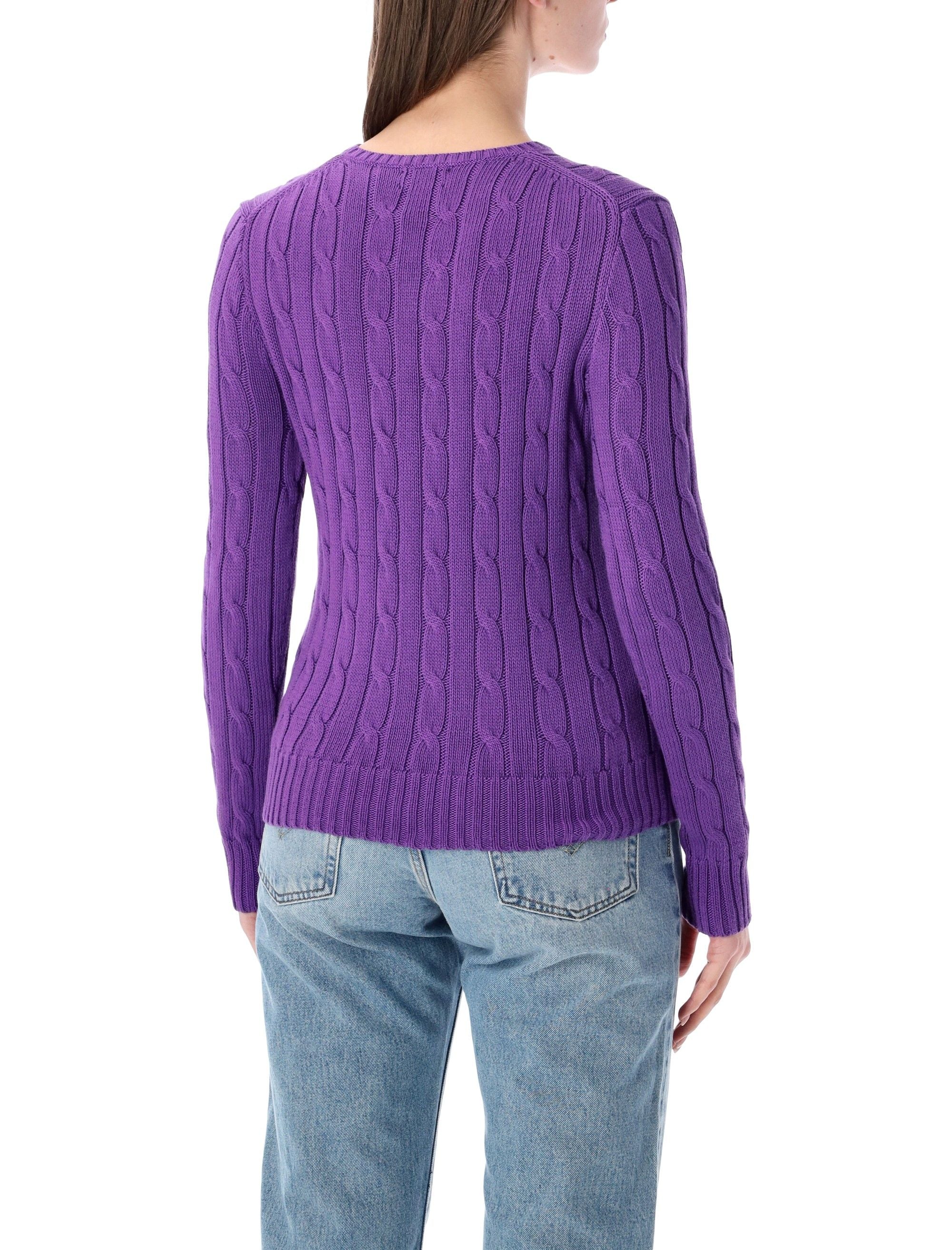 Polo Ralph Lauren The Julianna Slim Fit Cable-Knit Sweater - Image 2