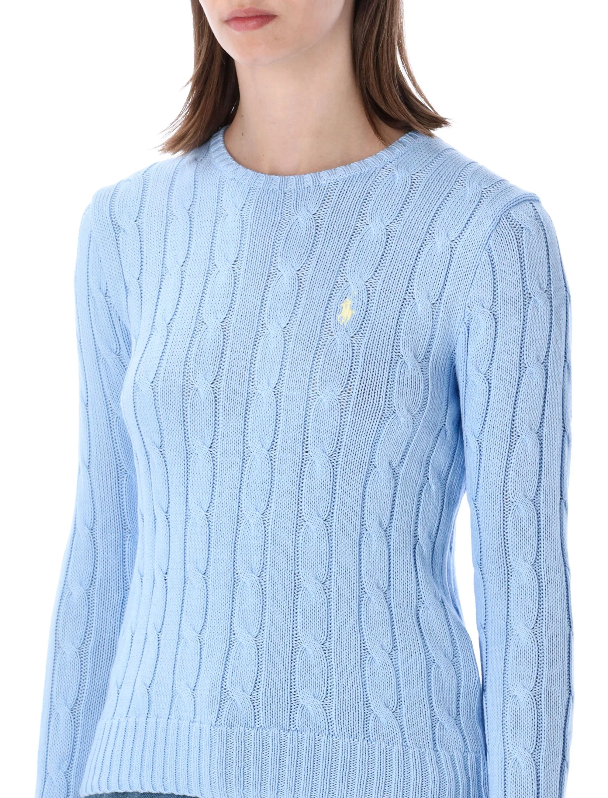 Polo Ralph Lauren The Julianna Slim Fit Cable-Knit Sweater - Image 3