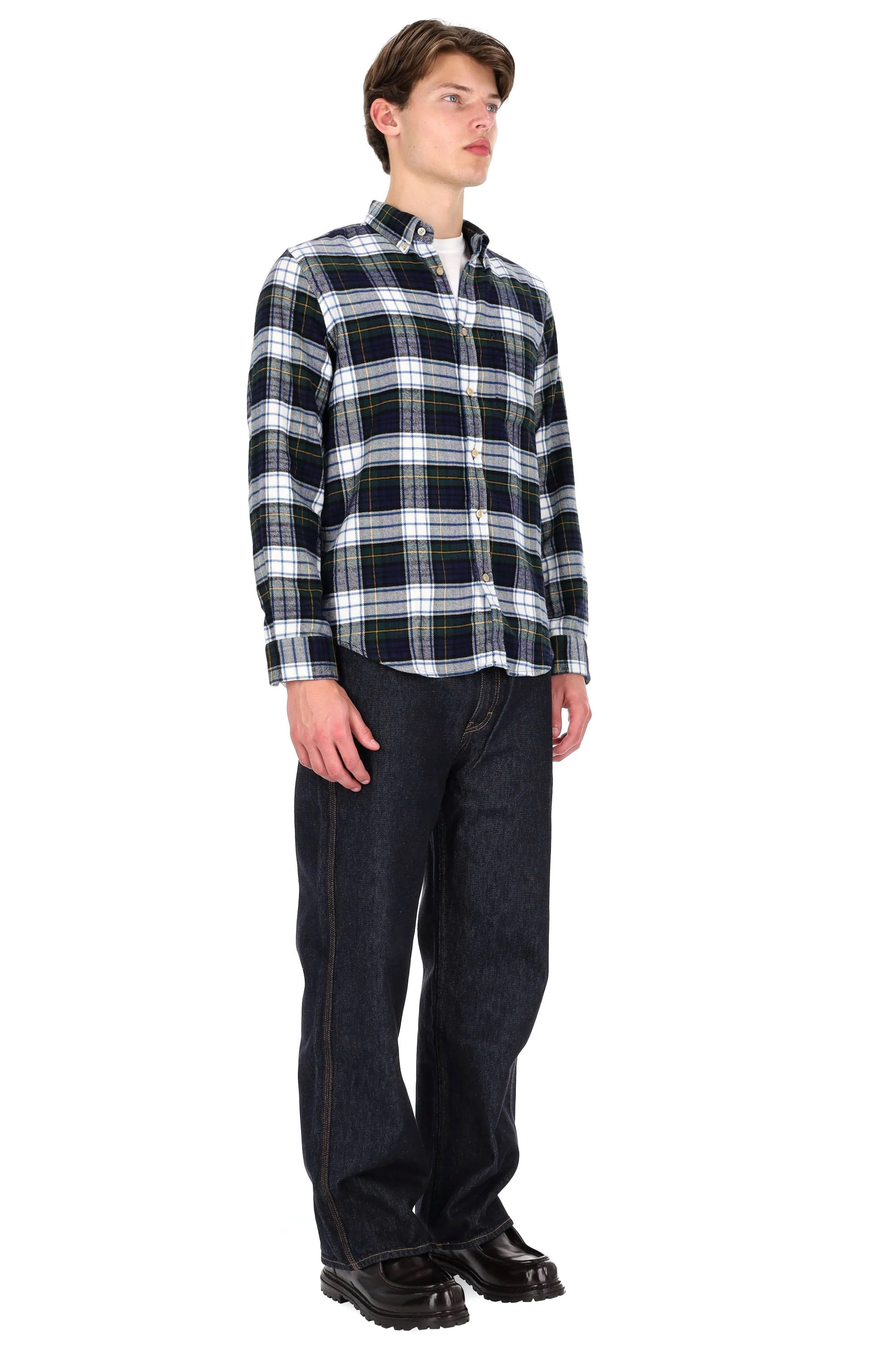 Portuguese Flannel Men's Flannel Shirt - Fall/Winter 2025 Collection - Image 3